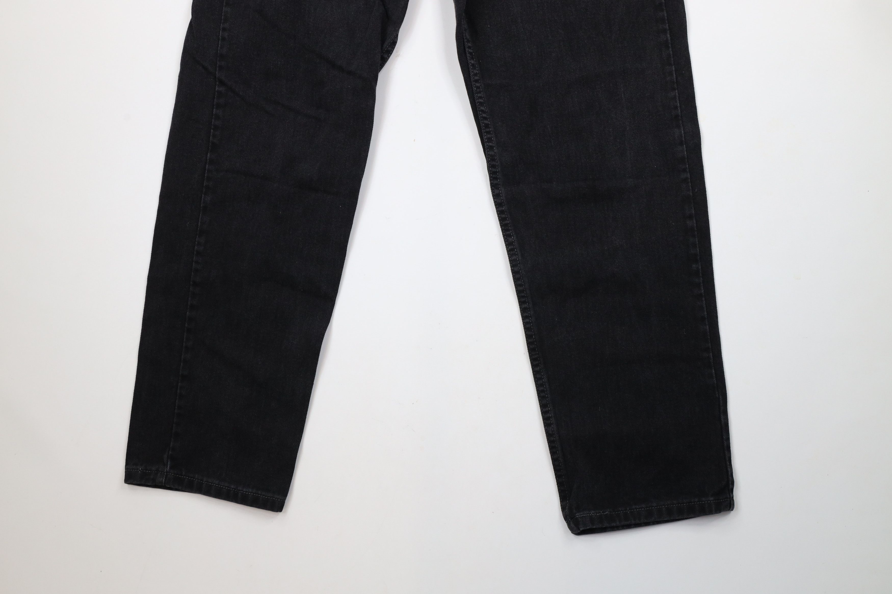 Levi's × Vintage Vintage Y2K 2000 Levis 550 Fit Denim Jeans Black Cotton Size US 29 - 4 Thumbnail