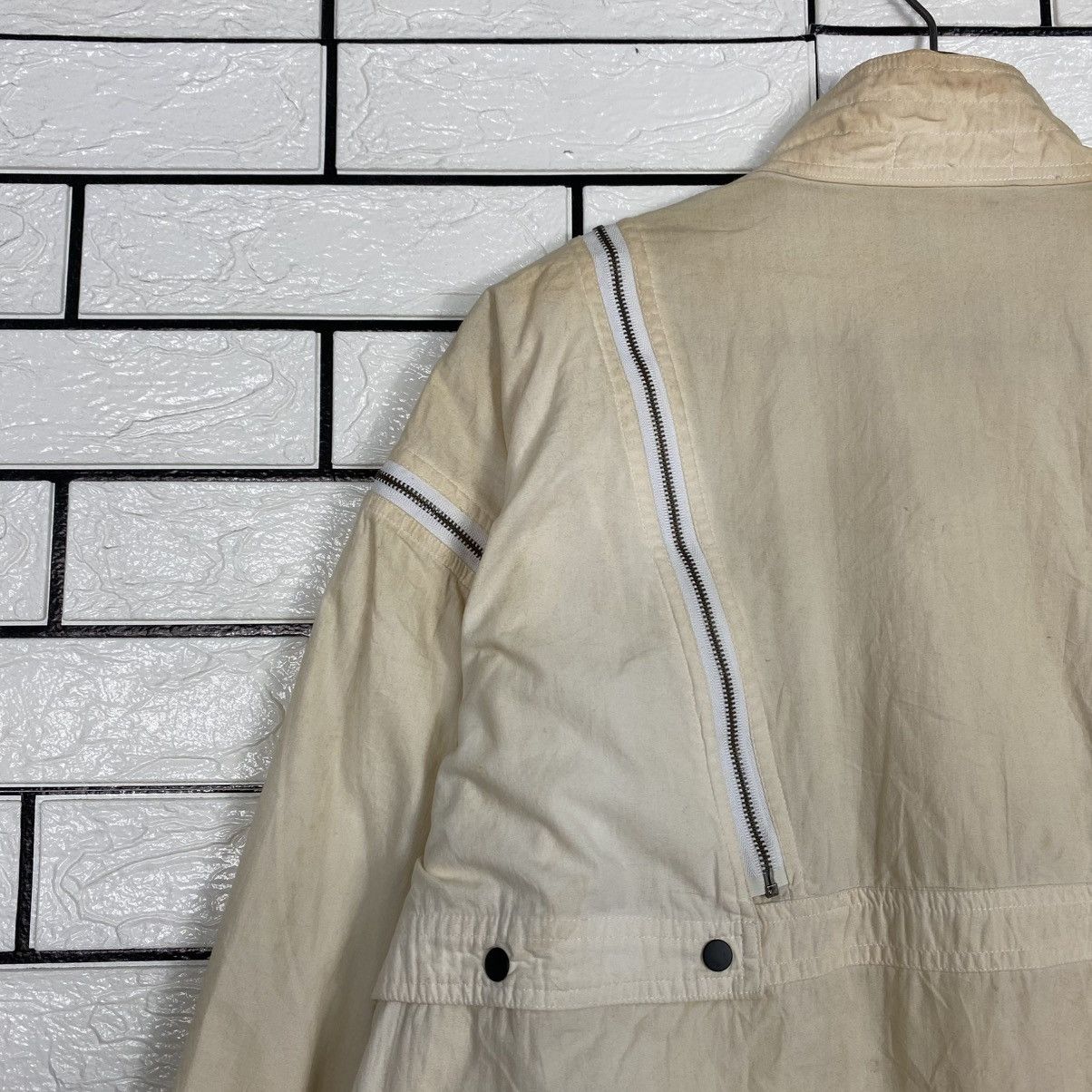 Japanese Brand 🔥PARACHUTE BONDAGE BOMBER JACKET GRETNA GREEN ISSEY MIYAKE Size US M / EU 48-50 / 2 - 11 Thumbnail
