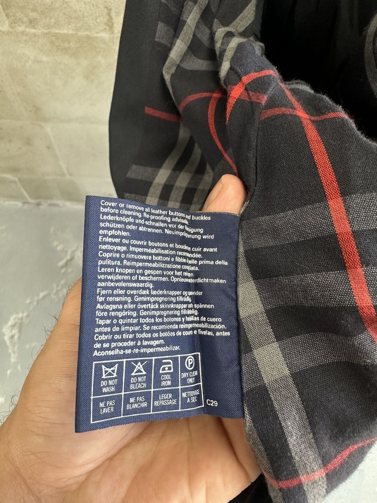 Burberry × Vintage Vintage Monogram Burberrys Nova Check Trench Coat Jacket Size L / US 10 / IT 46 - 6 Thumbnail