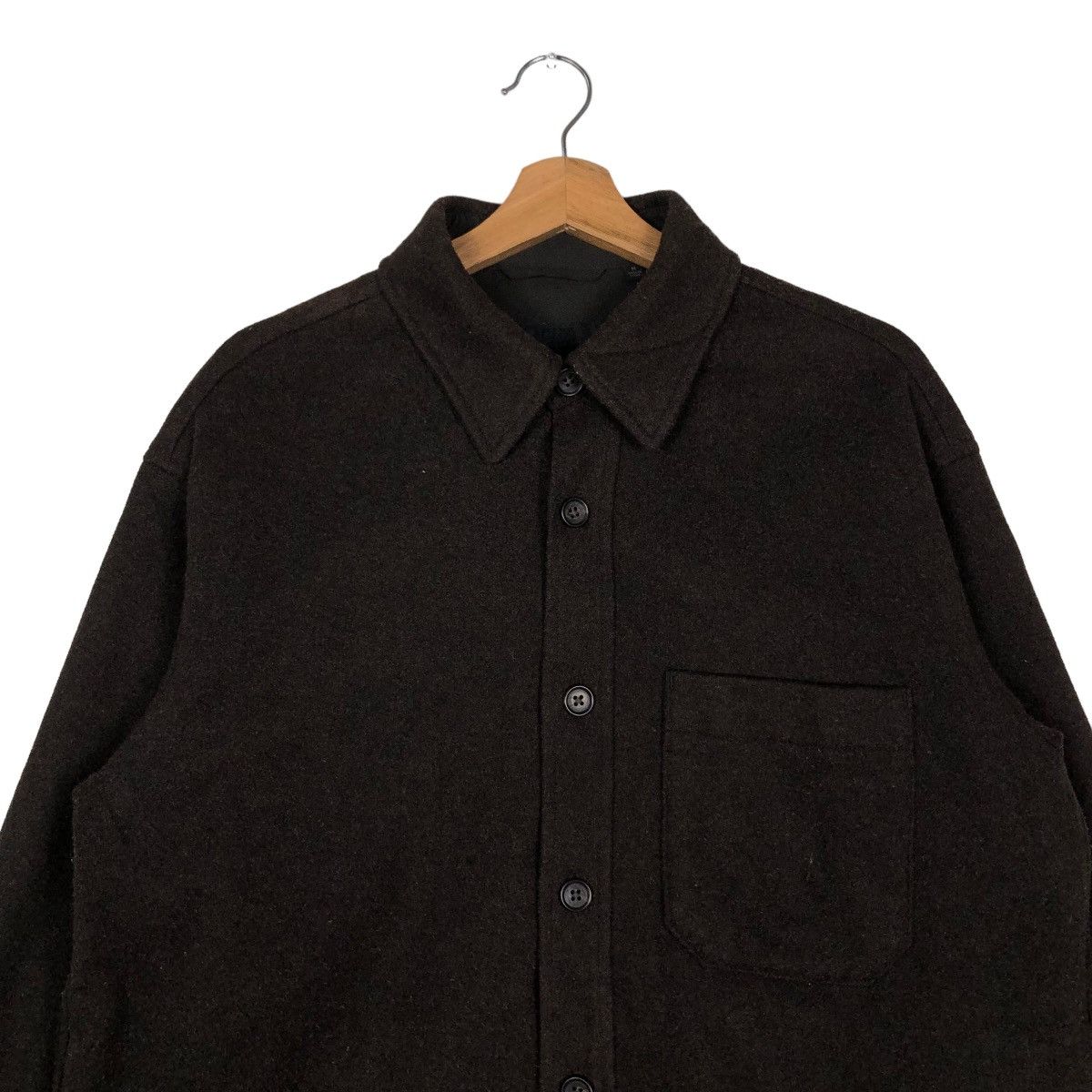 Japanese Brand 📌VINTAGE WOOL CHORE JACKET UNIQLO JAPAN ISSEY MIYAKE Size US M / EU 48-50 / 2 - 3 Thumbnail