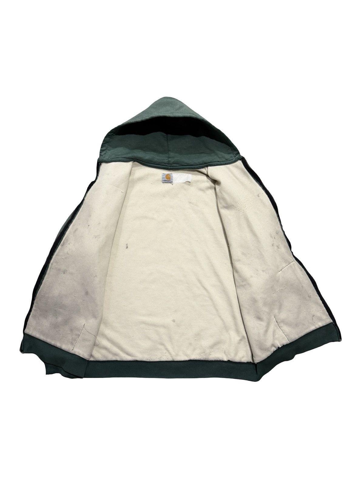 Carhartt Vintage Thermal-Lined Carhartt Zip-Up Hoodie Size US XL / EU 56 / 4 - 10 Thumbnail