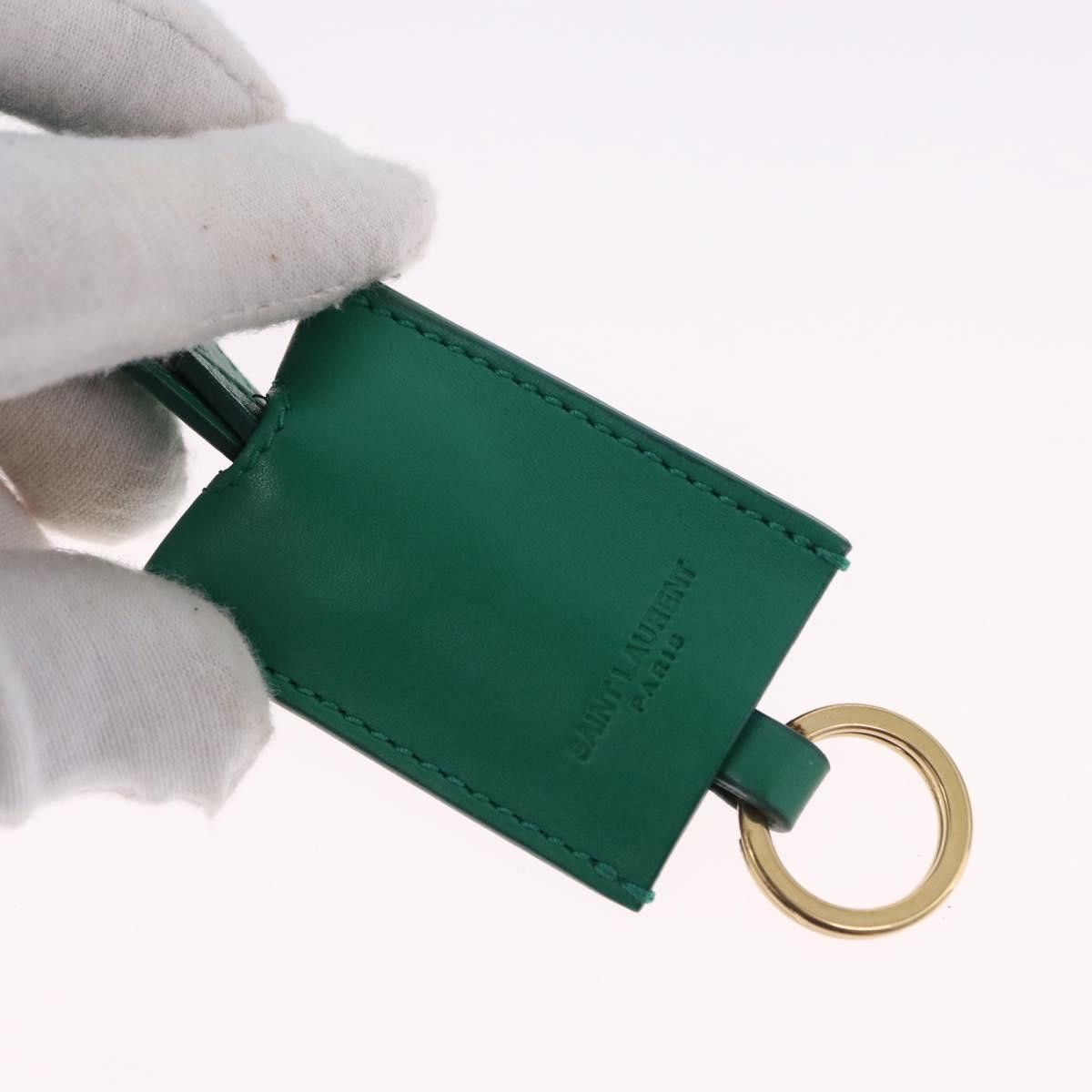 Saint Laurent Paris SAINT LAURENT Classic Duffle Bag Leather 2way Green Gold Size ONE SIZE - 9 Thumbnail