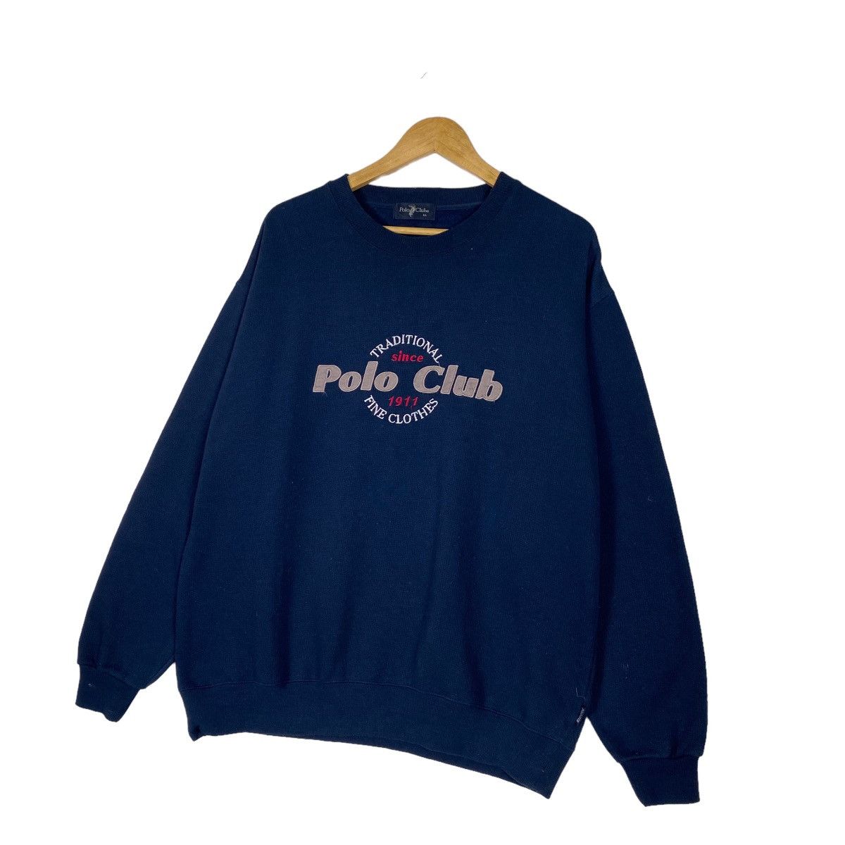 Japanese Brand Polo Club vintage big logo sweatshirt Size US L / EU 52-54 / 3 - 2 Thumbnail