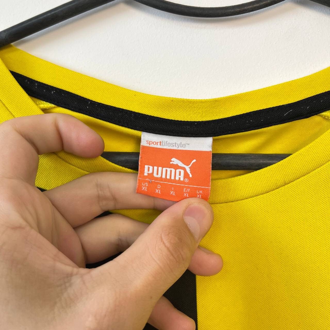 Puma BORUSSIA DORTMUND 2014 2015 HOME SHIRT FOOTBALL SOCCER PUMA Size US XL / EU 56 / 4 - 25 Thumbnail