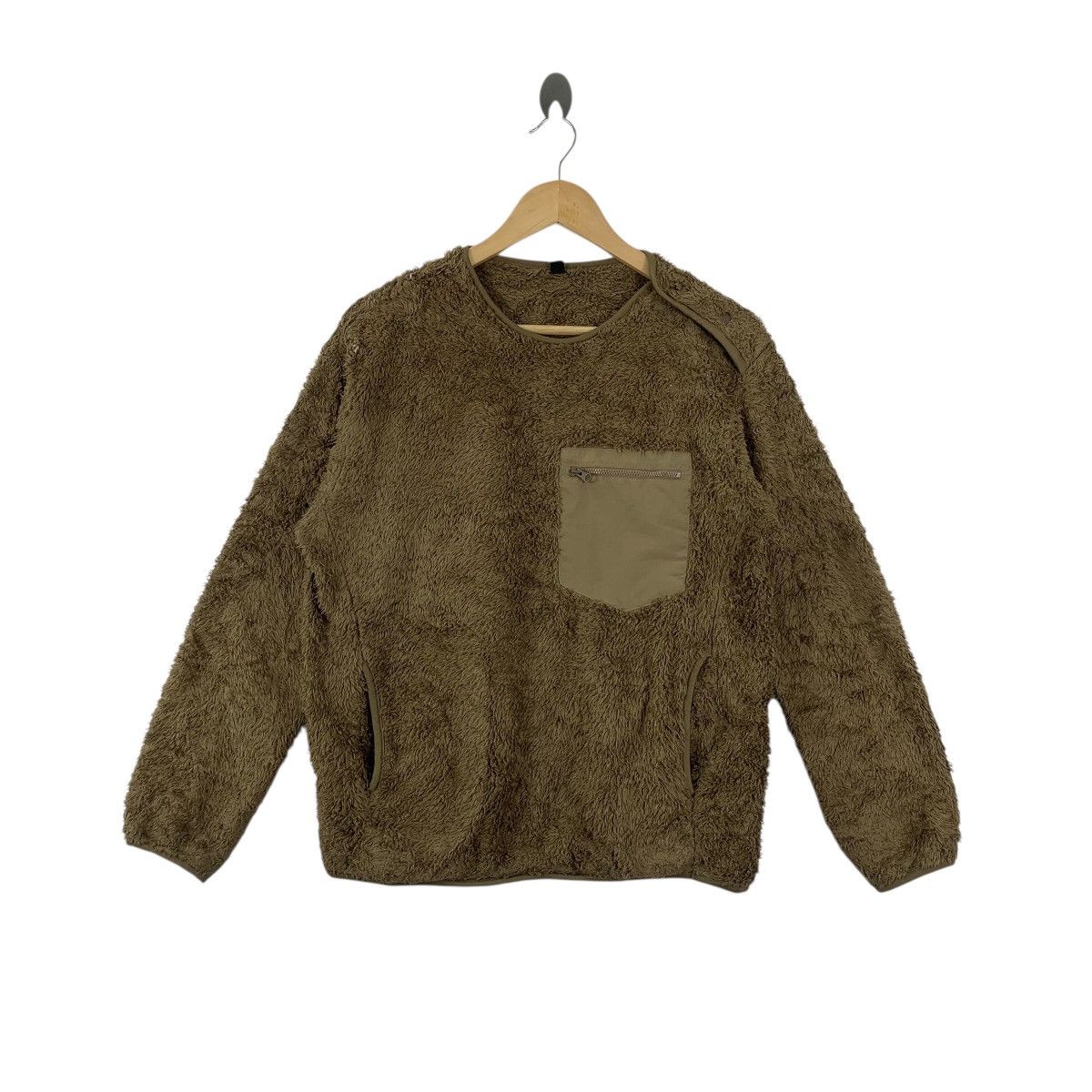 Uniqlo UNIQLO JAPAN Sherpa Deep Pile Retro X Fleece Jacket Size US S / EU 44-46 / 1 - 1 Thumbnail