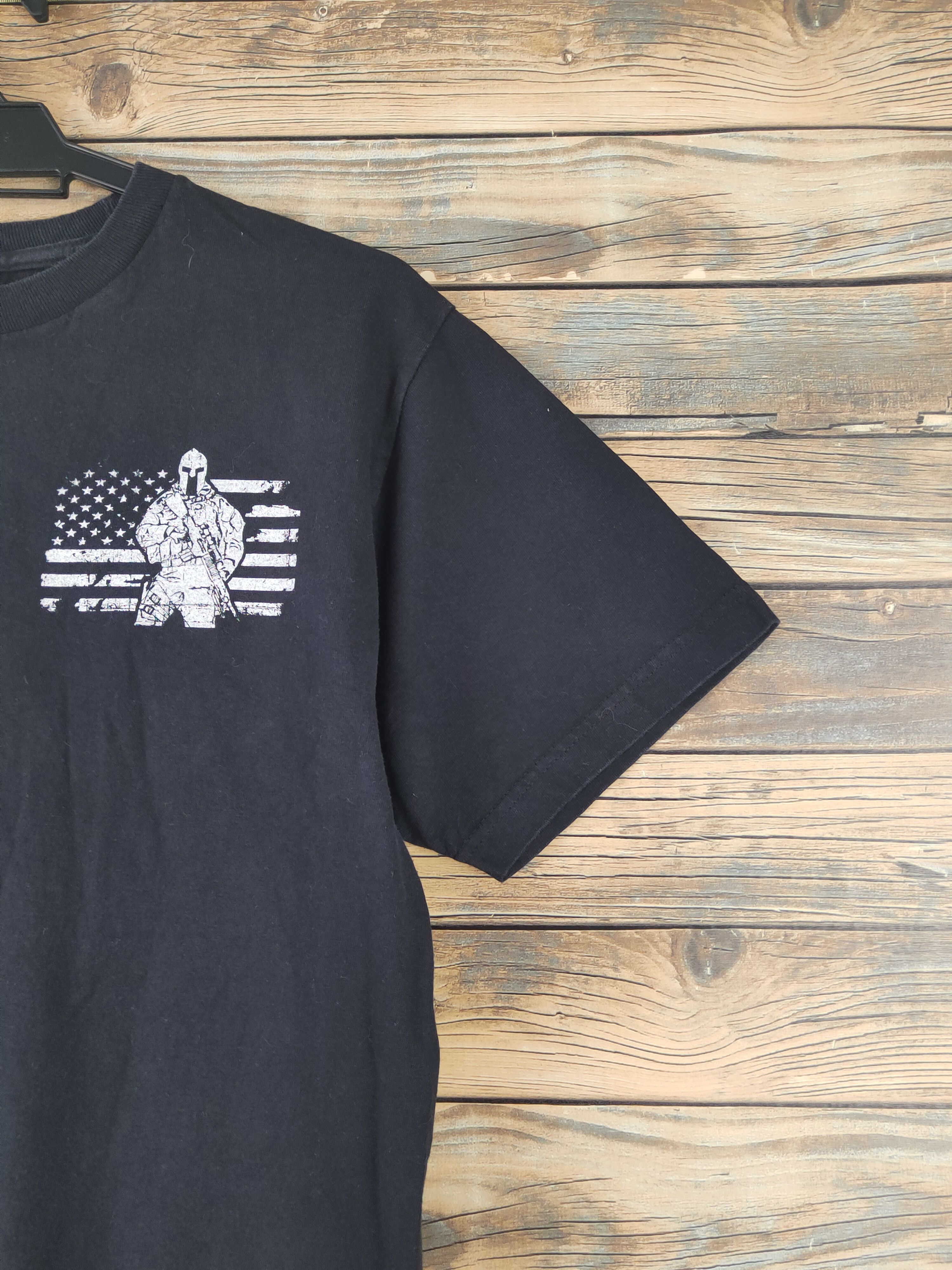 Vintage War usa Black Short Sleeve T-shirt #1804 Size US M / EU 48-50 / 2 - 7 Thumbnail