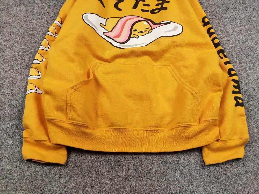 Japanese Brand Gudetama Japan Sanrio The Lazy Egg Yellow Hoodie Size US M / EU 48-50 / 2 - 4 Thumbnail