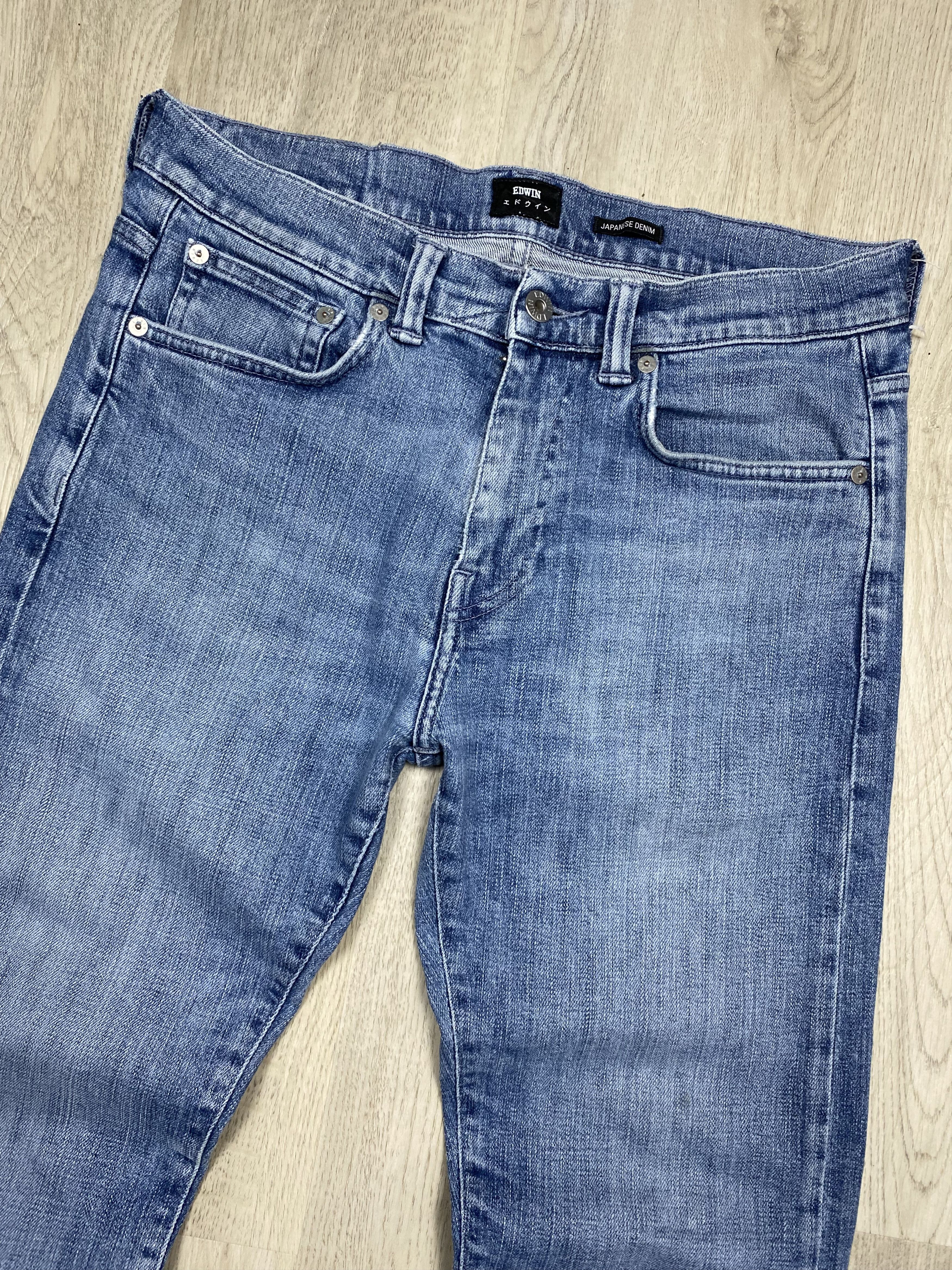 Edwin Edwin Vintage Mens Slim Tapered Denim Pants Jeans Size US 30 / EU 46 - 5 Thumbnail