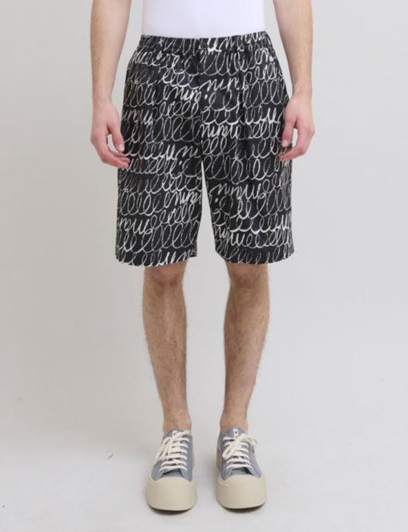 Marni o1w1db10326 Bermuda Shorts in Black Size US 30 / EU 46 - 1 Thumbnail