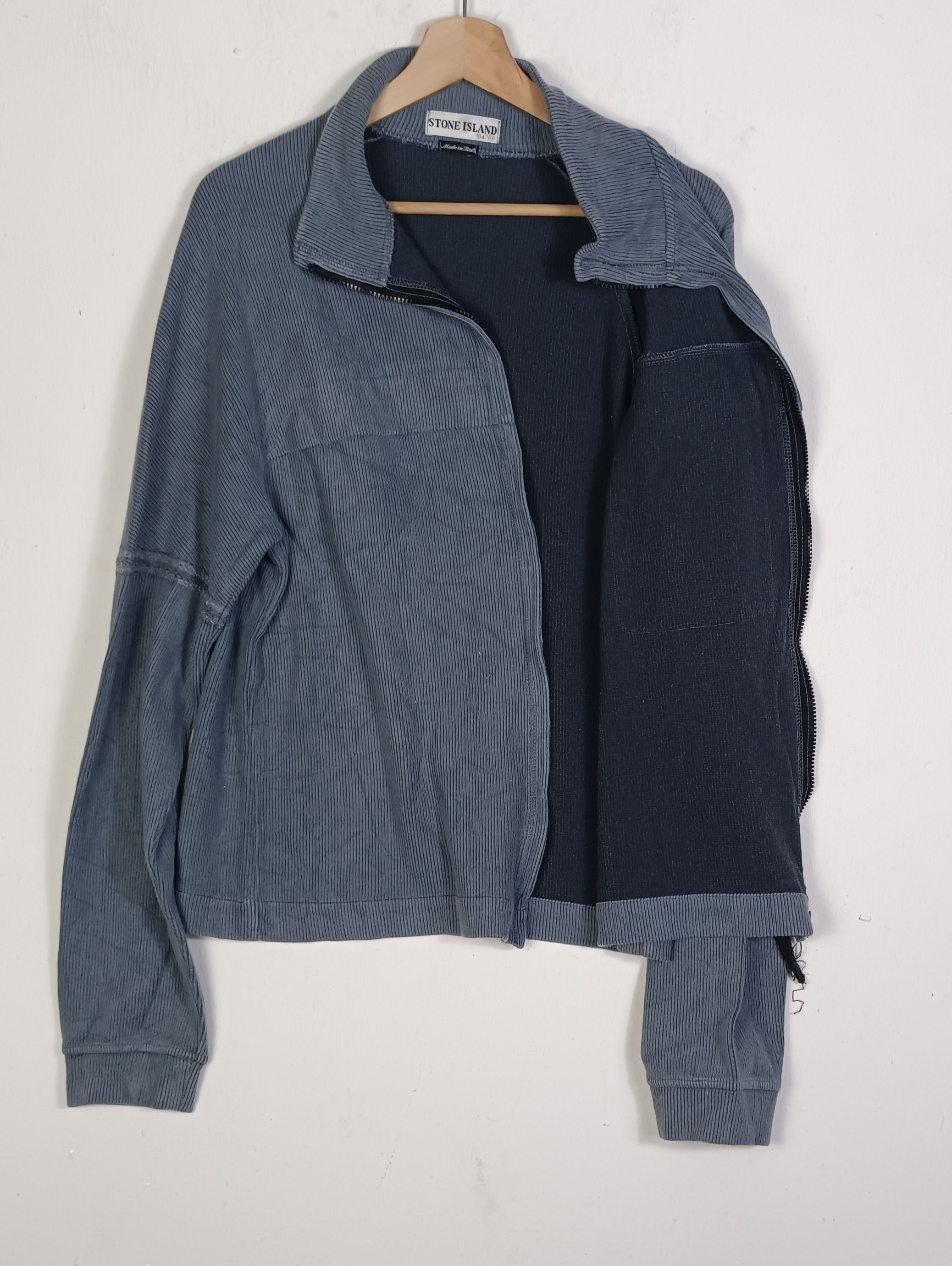 Stone Island Vintage 💥 Stone Island Spring Summer Full Zip Single Pocket Size US L / EU 52-54 / 3 - 2 Thumbnail