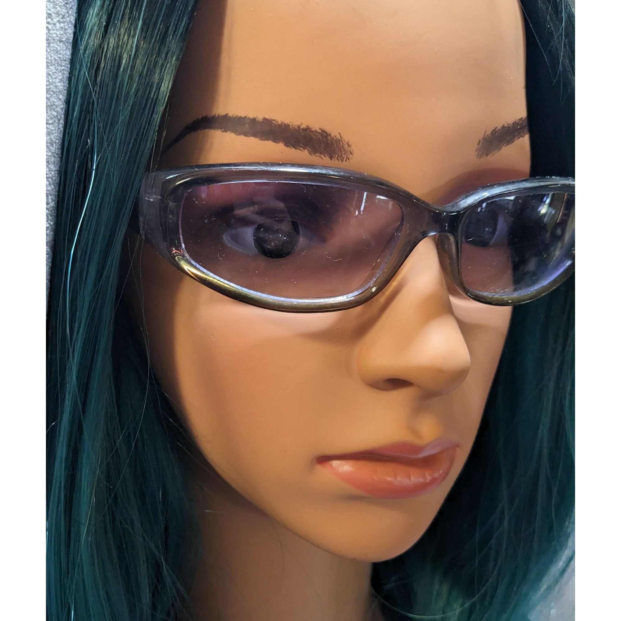 American Eagle Outfitters American Eagle Outfitters Blue Translucent Sunglasses Size ONE SIZE - 5 Thumbnail