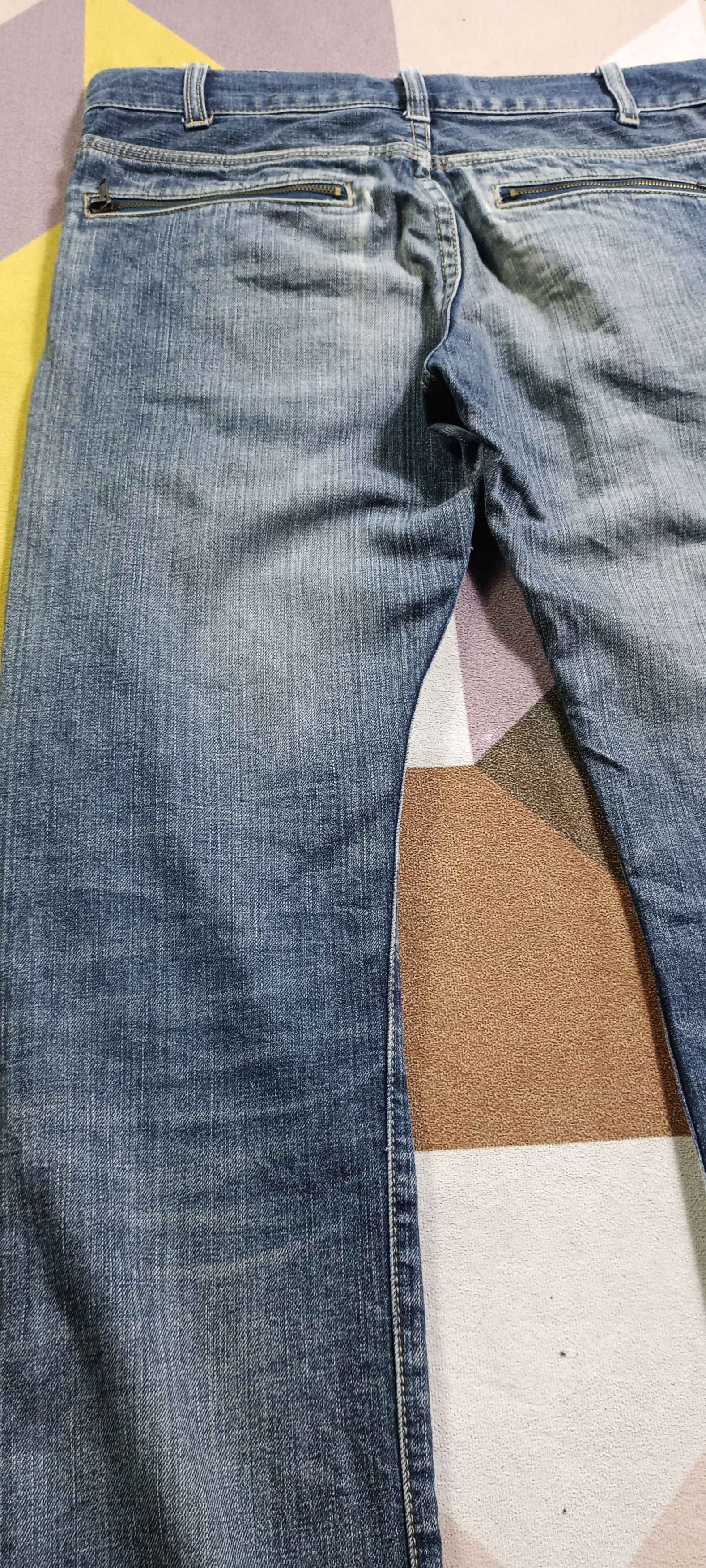 Japanese Brand × Le Grande Bleu (L.G.B.) × Tornado Mart Open arms Japan Straight Leg Multi Zipper Size US 32 / EU 48 - 6 Thumbnail