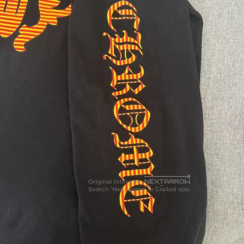 Chrome Hearts CHROME HEARTS Size XL Orange vine sword long sleeve sweater Size US XL / EU 56 / 4 - 3 Thumbnail