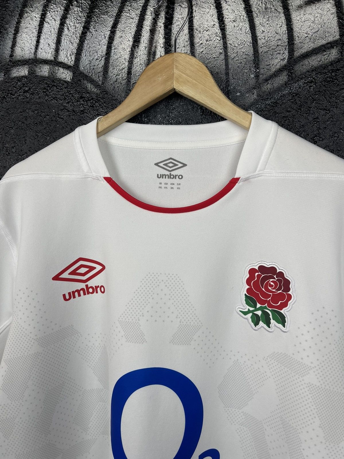 Umbro Umbro England 2020/2021 Home Rugby Union Shirt Jersey Top Size US XXL / EU 58 / 5 - 6 Thumbnail