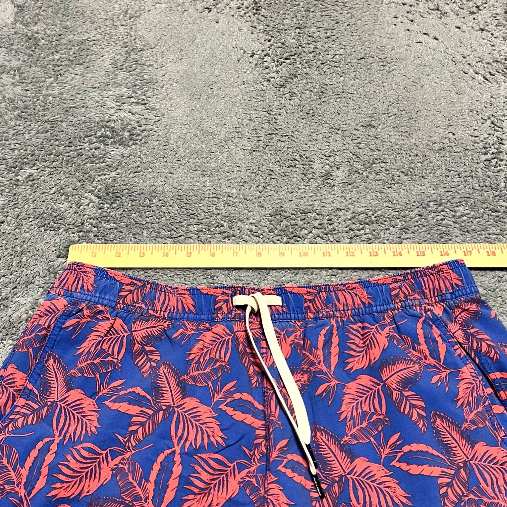 Vintage Fair Harbor Shorts Mens XL Lined Hybrid Stretch Pink Blue Floral Shorts Size US 36 / EU 52 - 7 Thumbnail