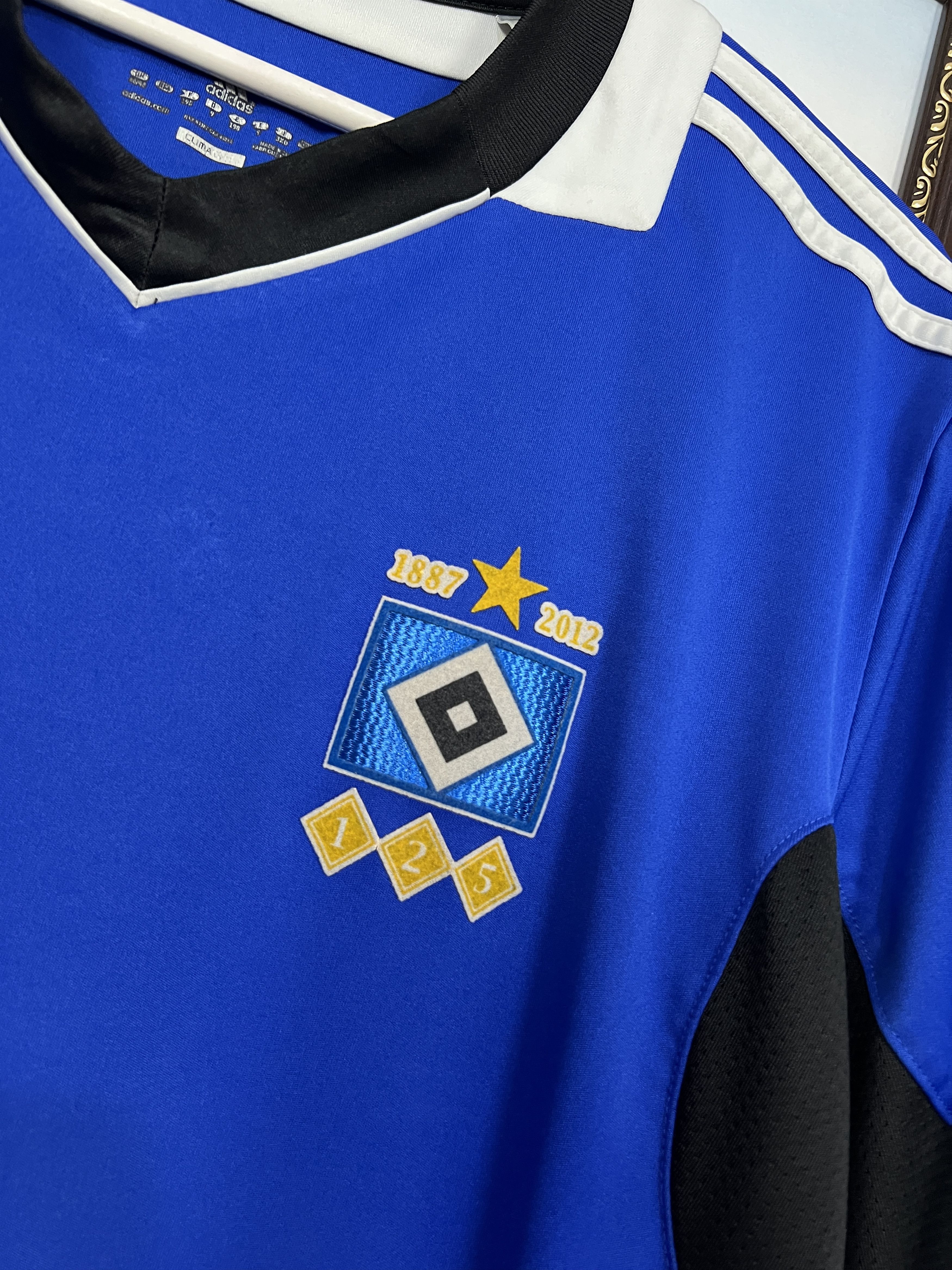 Adidas Hamburg Adidas 2012 125 Anniversary Train Football Shirt Size US L / EU 52-54 / 3 - 3 Thumbnail