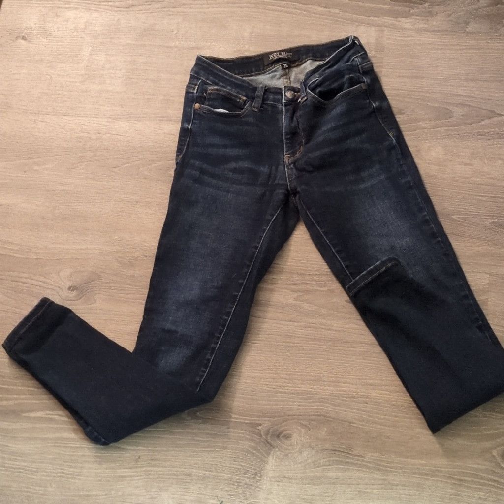 Judy Blue Judy blue skinny jeans size 25 Size 25" / US 0 / IT 36 - 1 Thumbnail