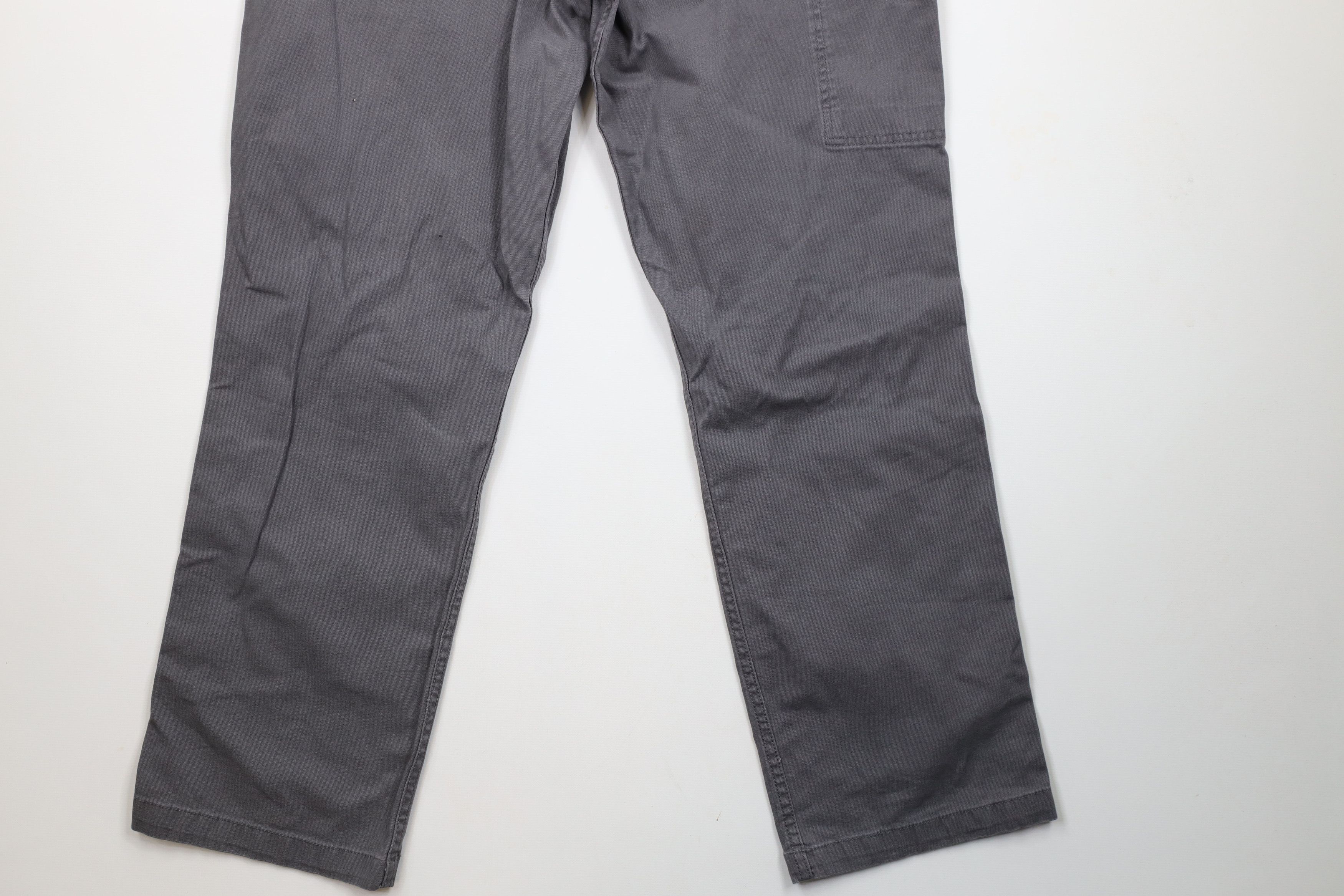 Carhartt × Vintage Vintage Y2K Carhartt Fit Wide Leg Dungaree Pants Gray Size US 36 / EU 52 - 11 Thumbnail