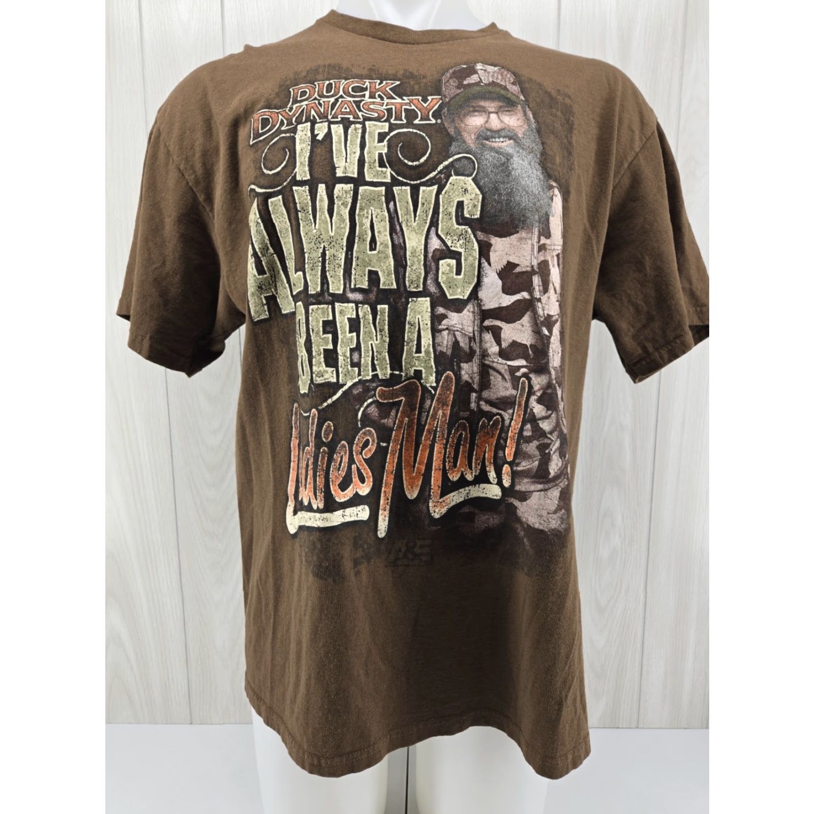 Vintage VINTAGE Duck Dynasty Shirt Mens XL Brown Uncle Si I’ve Always Been A Ladies Man Hunting Shirt Size US XL / EU 56 / 4 - 2 Thumbnail