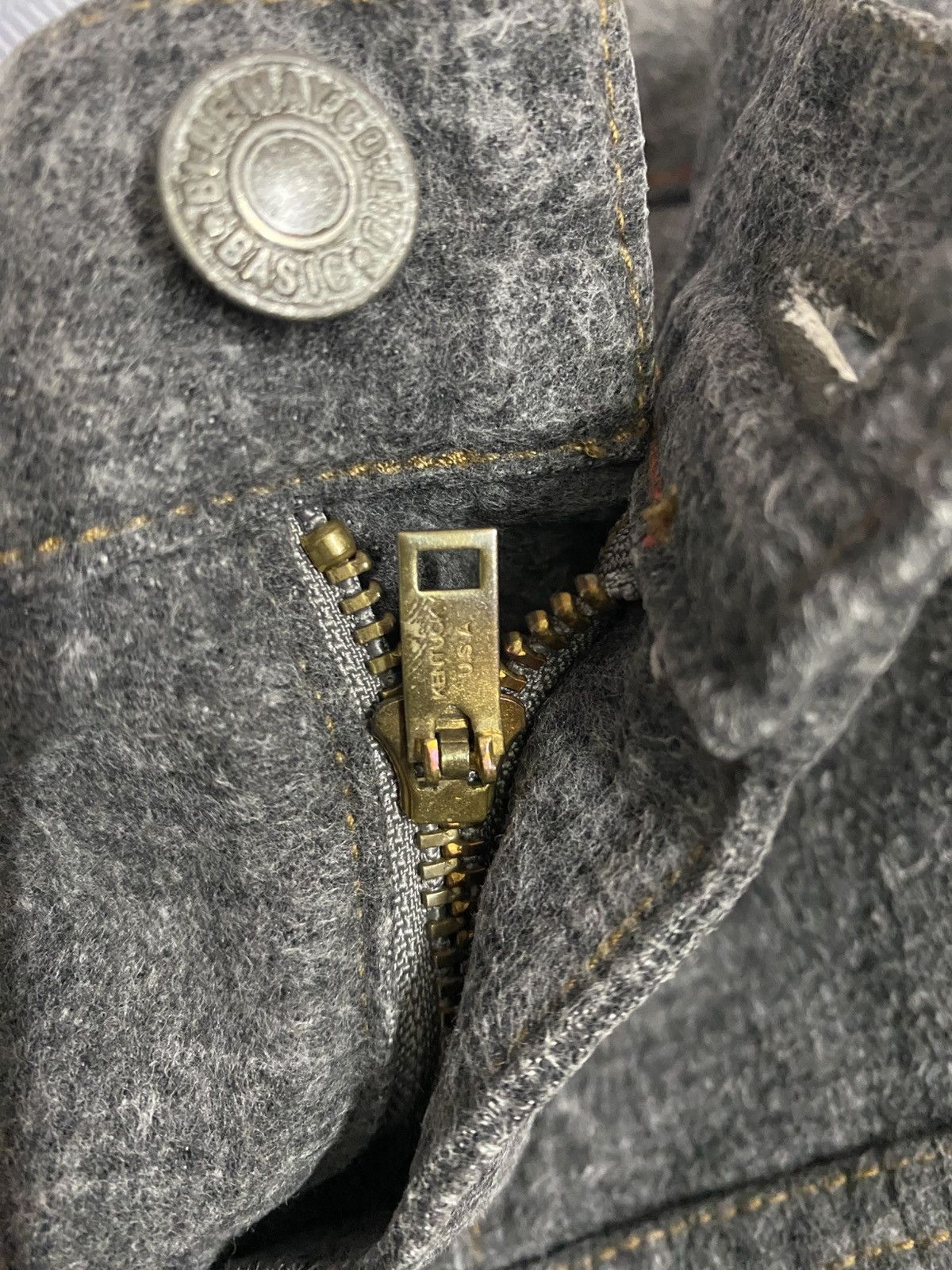 Vintage Vintage Blue Way Denim Jeans Made in Japan – Size 36/37 Size US 36 / EU 52 - 8 Thumbnail