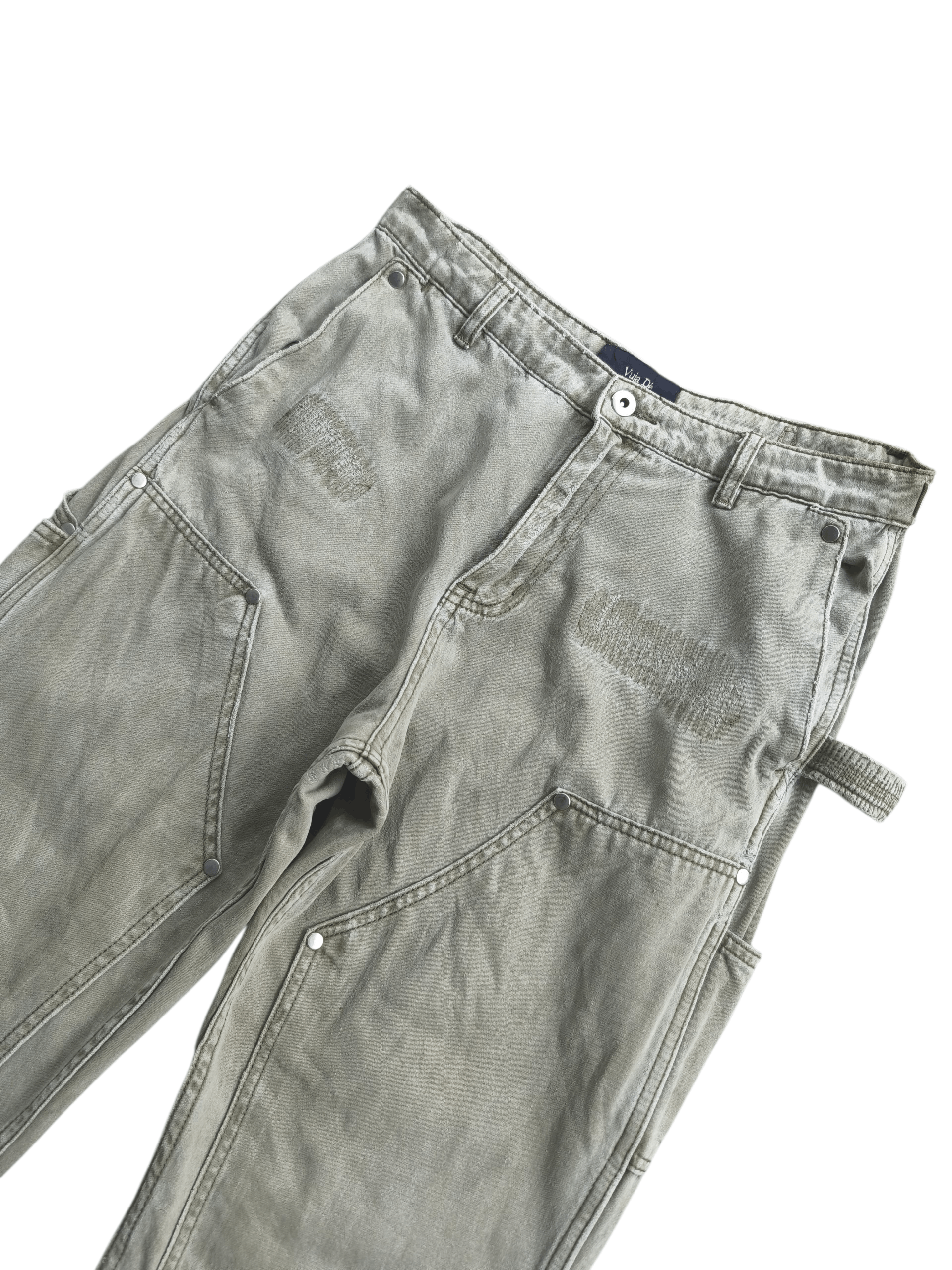 Vuja De Vuja de double knee carpenter pants sage green Size US 32 / EU 48 - 2 Thumbnail