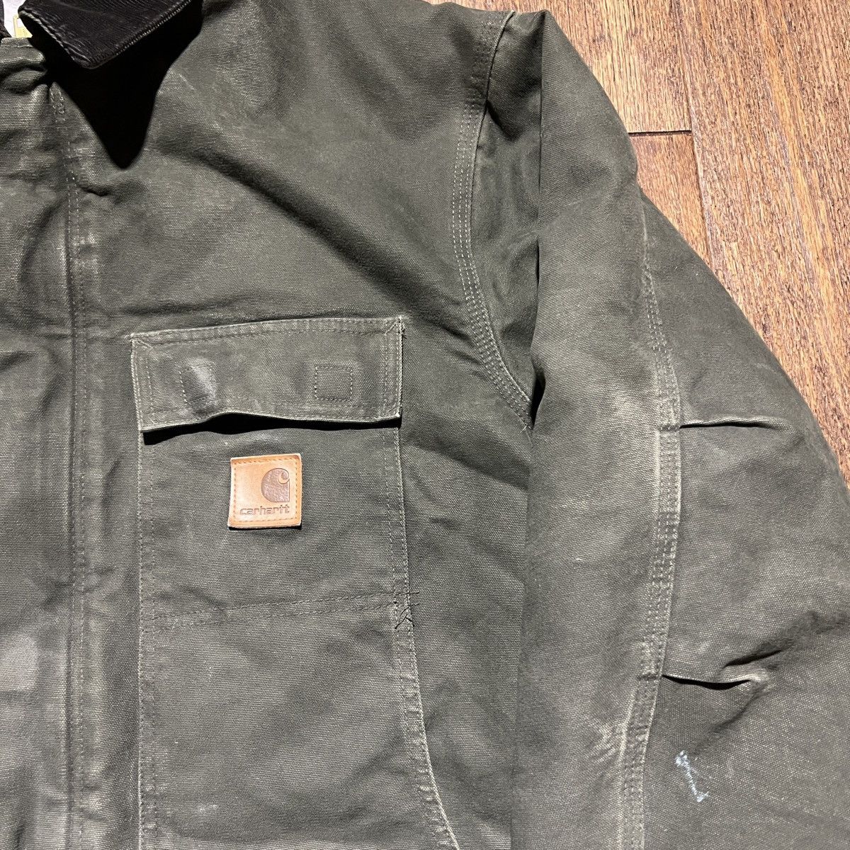 Carhartt carhartt c26 MOS traditional arctic lined chore coat Size US XL / EU 56 / 4 - 3 Thumbnail