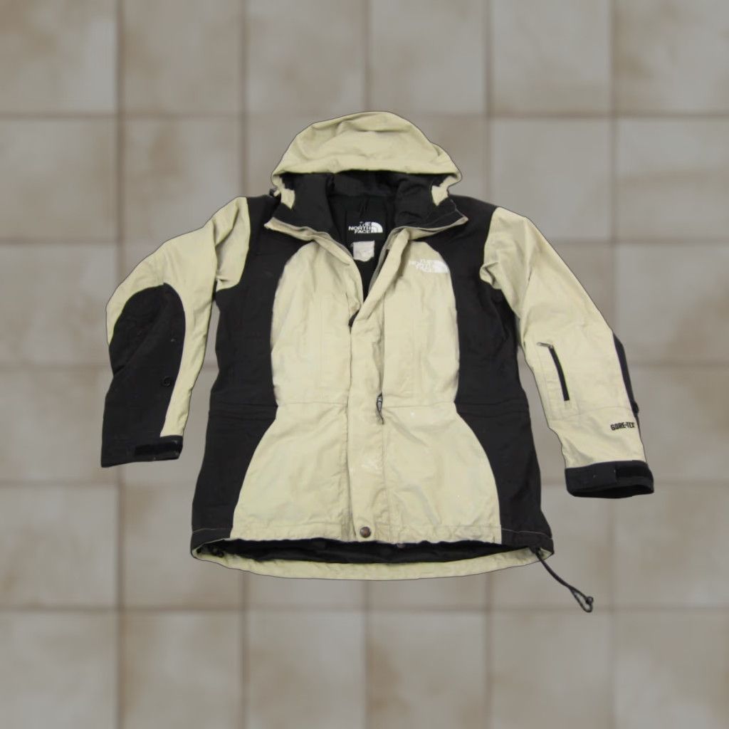 The North Face VINTAGE The North Face Jacket Mens Small Brown Black Mountain Gore Tex 90 Size US S / EU 44-46 / 1 - 1 Thumbnail