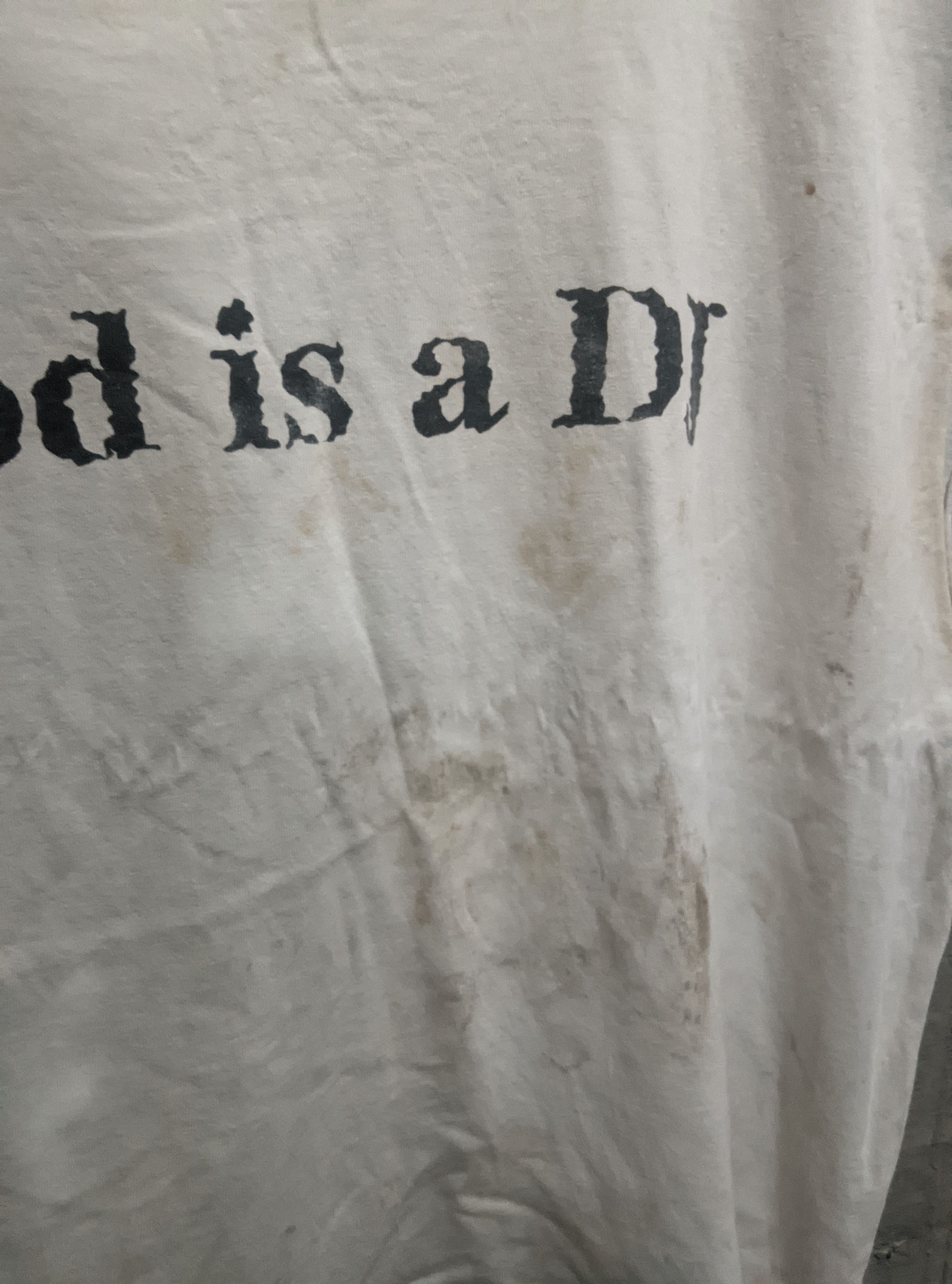 Band Tees Vintage 1998 thrashed faithless god is a dj Trance t shirt Size US XL / EU 56 / 4 - 7 Thumbnail