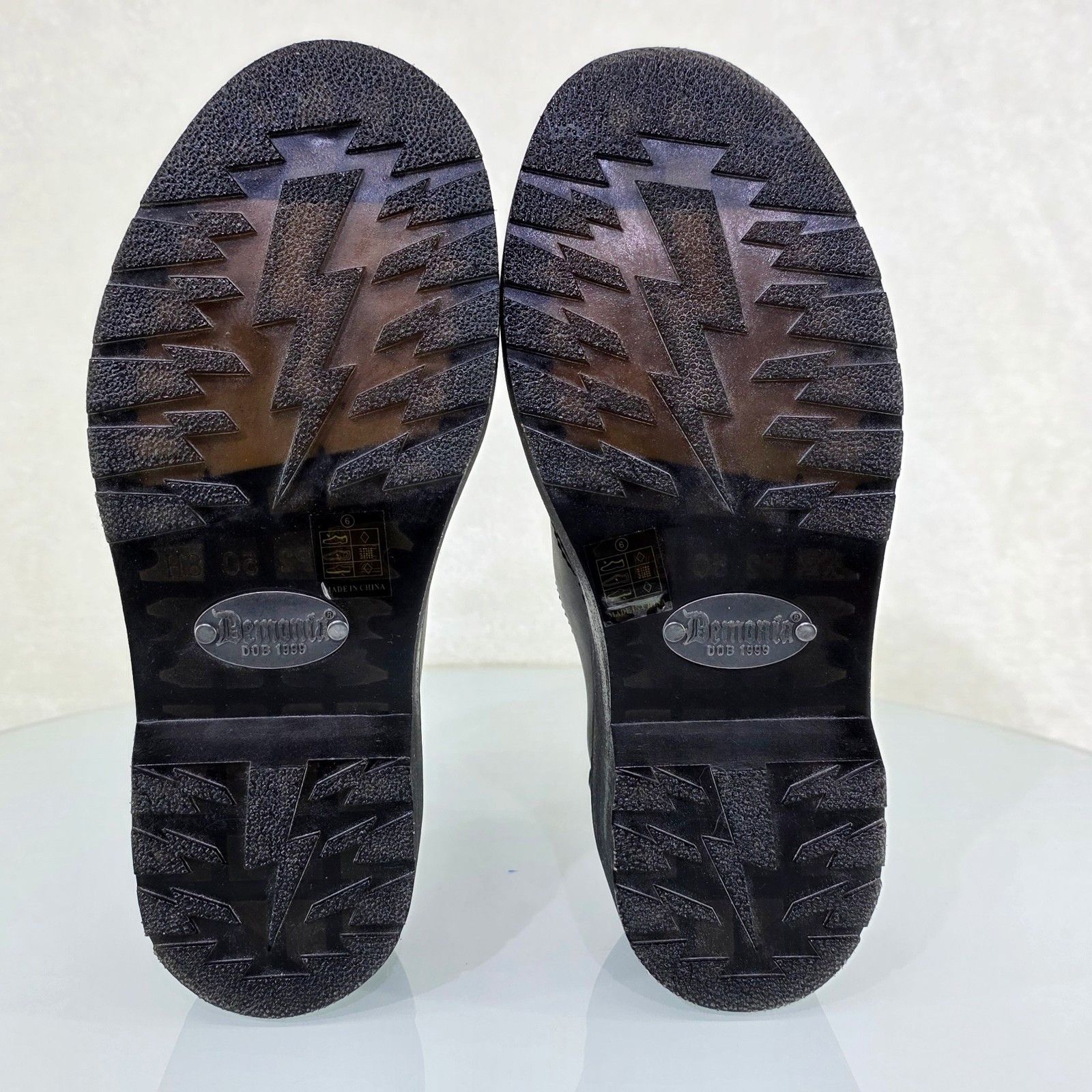 Other Rebel Goth Punk Oxford Shoes Spider Charms Web Stitching Cry Size US 11 / IT 41 - 3 Thumbnail