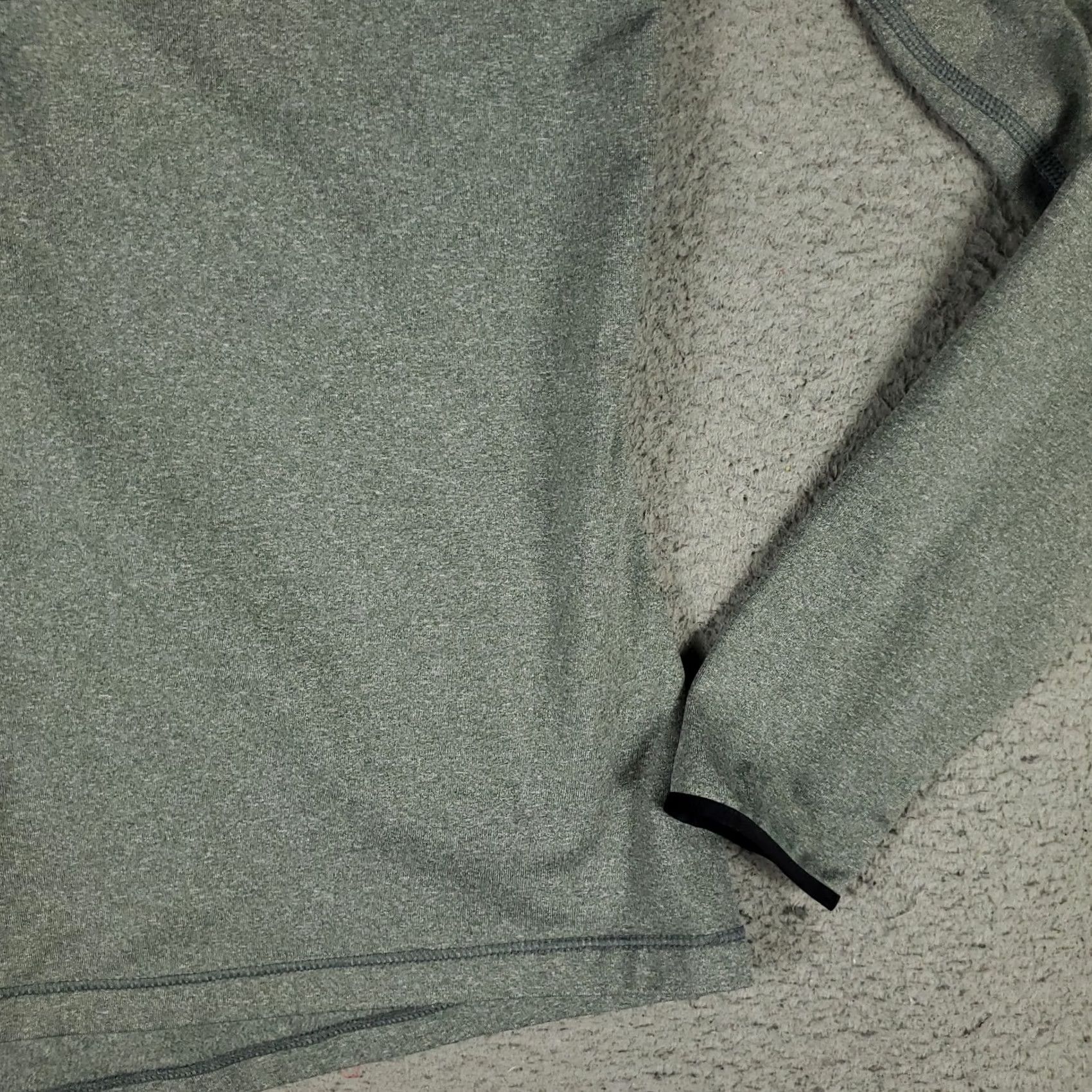 Nike Nike Sweater Womens XL Gray Dri Fit 1/4 Zip Pullover Size XL / US 12-14 / IT 48-50 - 4 Thumbnail