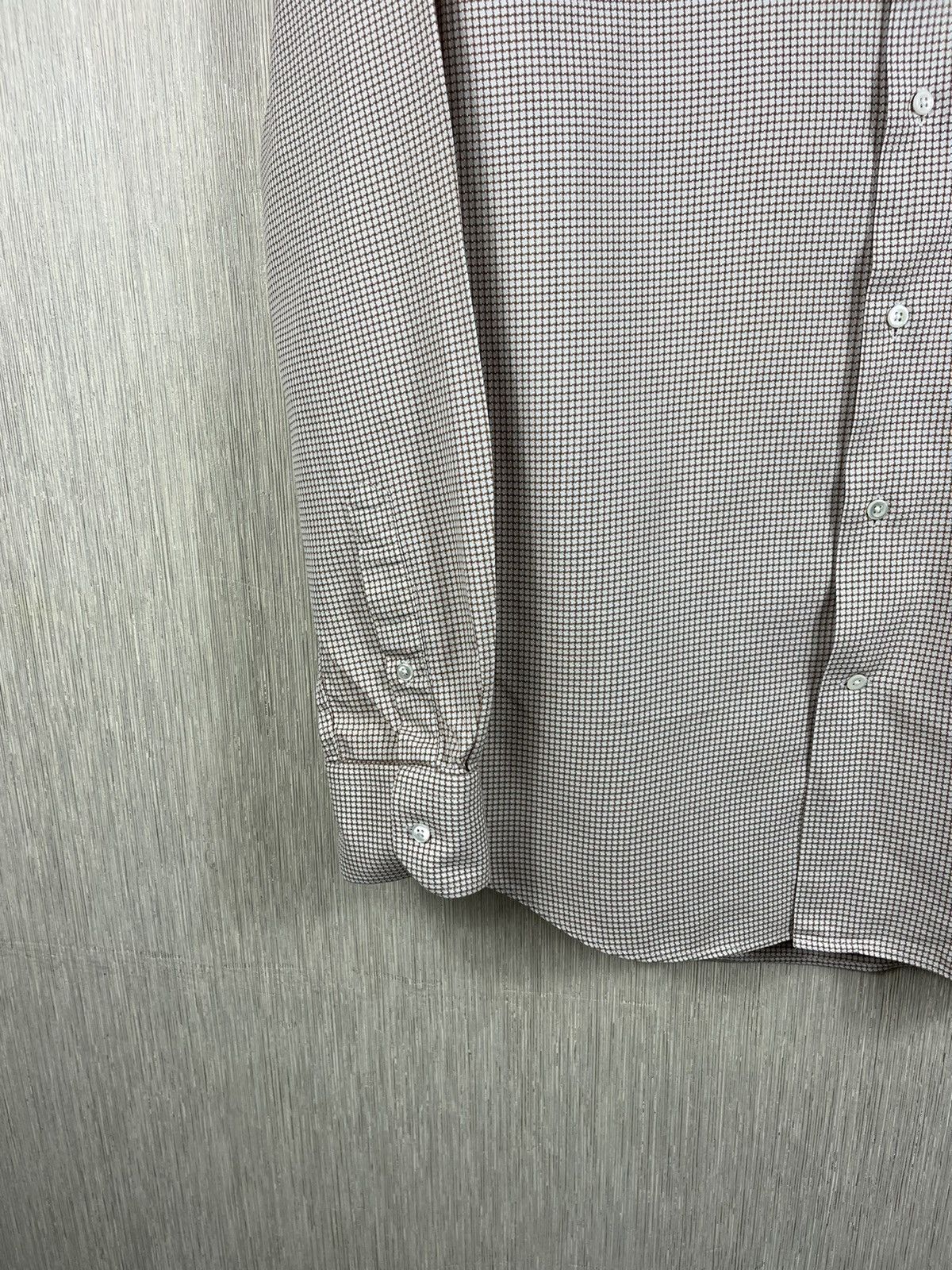 Balmain Balmain patterned shirt with pocket logo B casual classic Size US M / EU 48-50 / 2 - 7 Thumbnail
