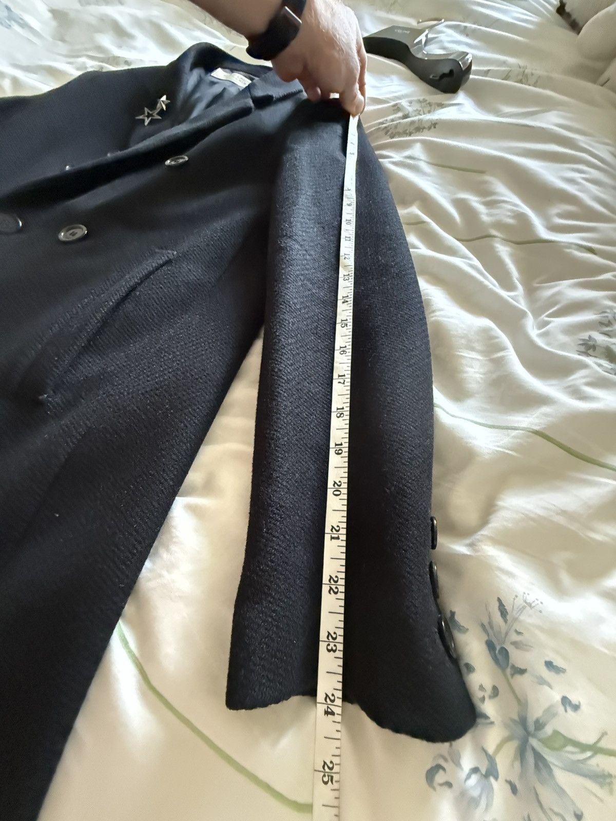 Saint Laurent Paris FW17 Saint Laurent Chesterfield black wool jacket coat Size US XS / EU 42 / 0 - 4 Thumbnail