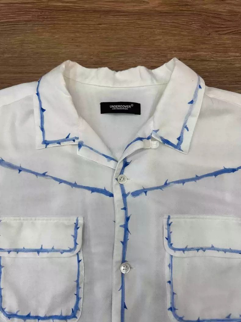 Undercover undercover 21ss blue and white porcelain graffiti short-sle Size US XL / EU 56 / 4 - 2 Thumbnail