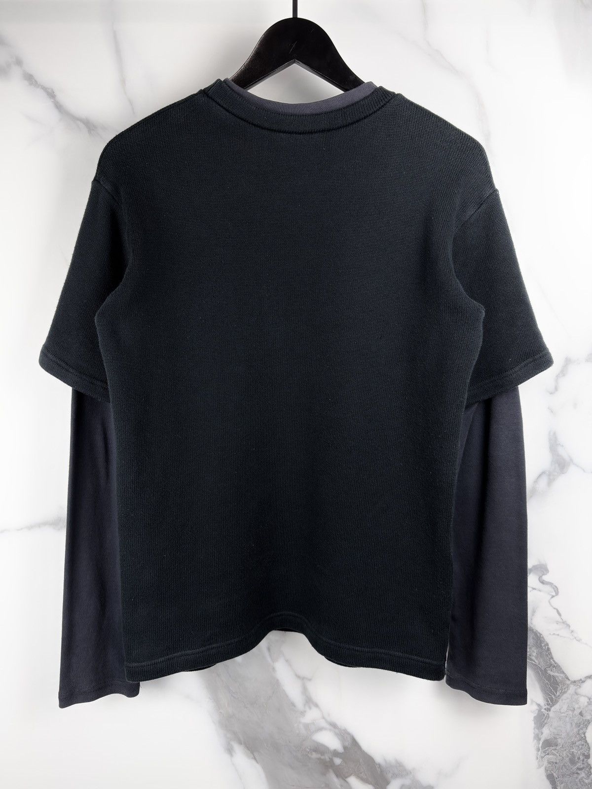Raf Simons AW98 Raf Simons Radioactivity Layered Longsleeve Sweater Size US S / EU 44-46 / 1 - 2 Thumbnail