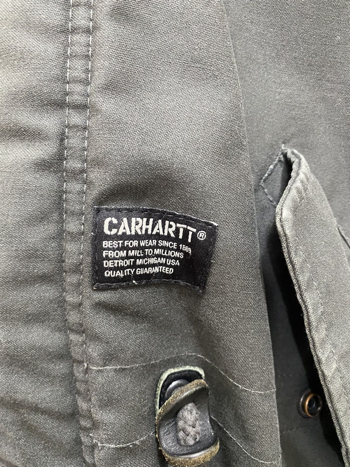 Carhartt Wip Carhartt WIP Clash Parka, size XL, gray/black, used Size US XL / EU 56 / 4 - 5 Thumbnail