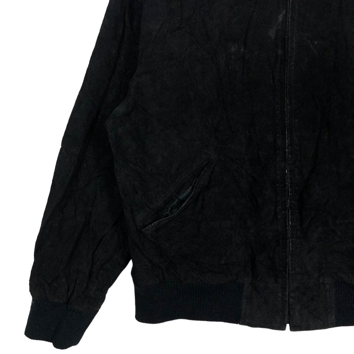 Japanese Brand 🔥90’s Vintage Leather Bomber Jacket Split End Issey Miyake Size US M / EU 48-50 / 2 - 3 Thumbnail