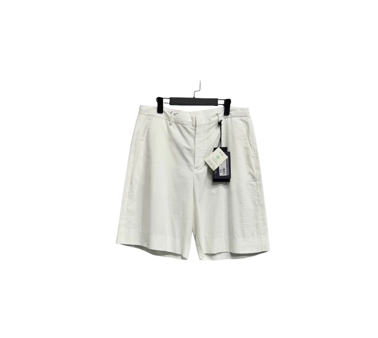Prada Prada All-Over Logo Embroidered Shorts 50 Size US 34 / EU 50 - 1 Thumbnail