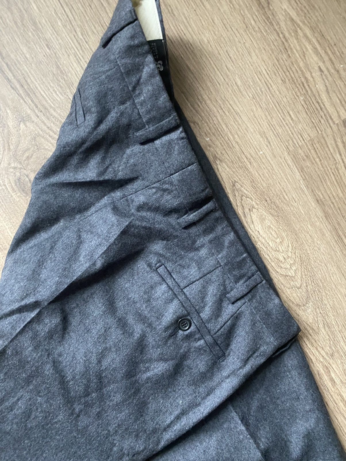 Boggi × Vintage Boggy Milano Vintage Lana wool luxury dress pants Size US 34 / EU 50 - 4 Thumbnail