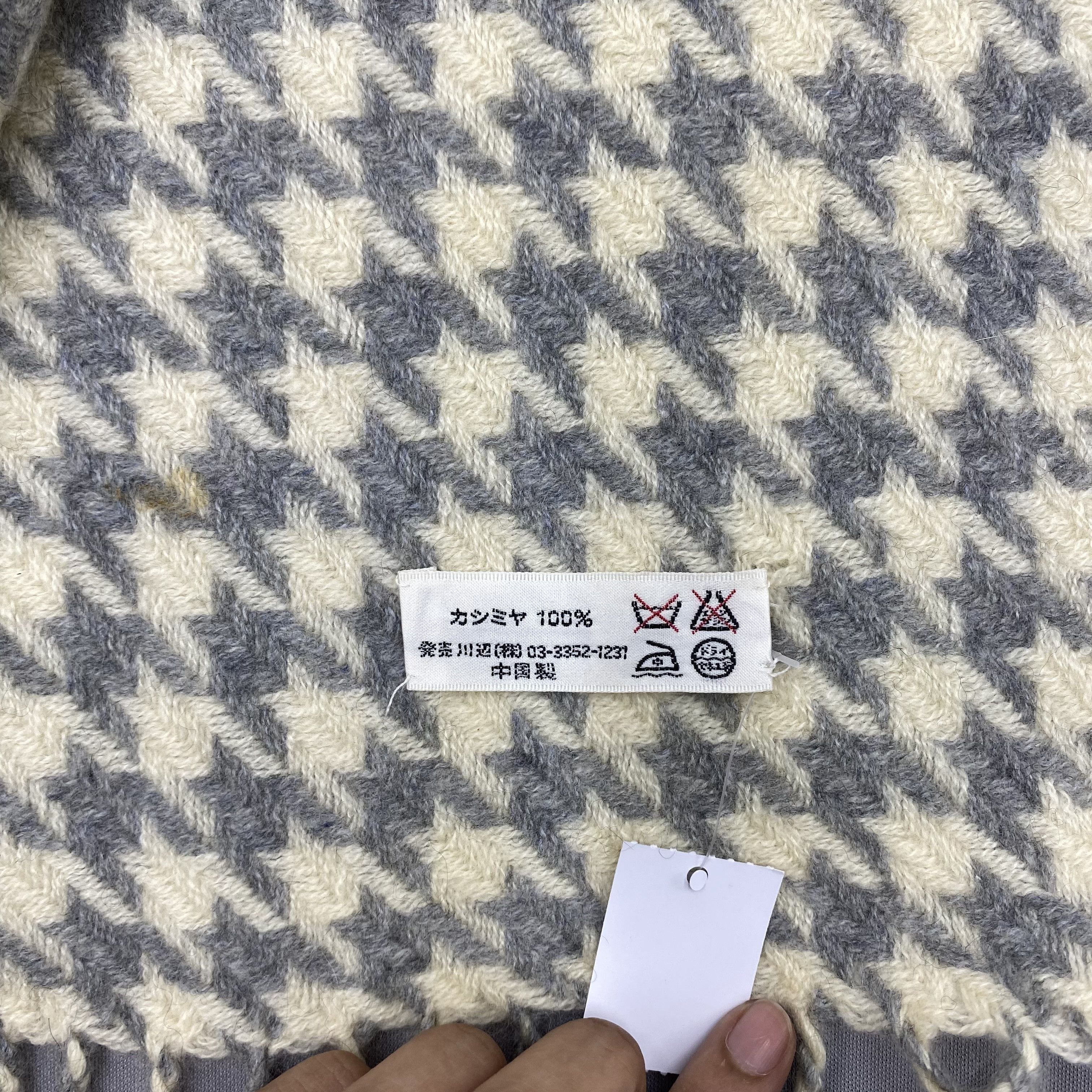 Japanese Brand Vintage Mary Quant Scarf Muffler Wool Wraps Babuskha Scarves Size ONE SIZE - 5 Thumbnail