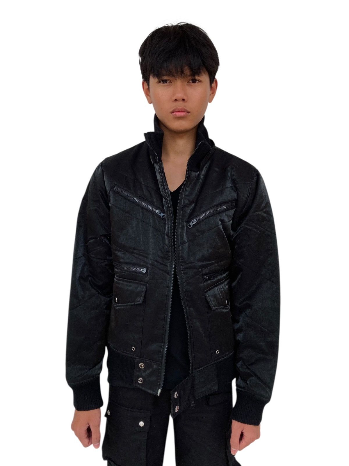 BUFFALO BOBS 2000s Semantic Design - Vkei Style Iridescent Jacket Size US M / EU 48-50 / 2 - 3 Thumbnail