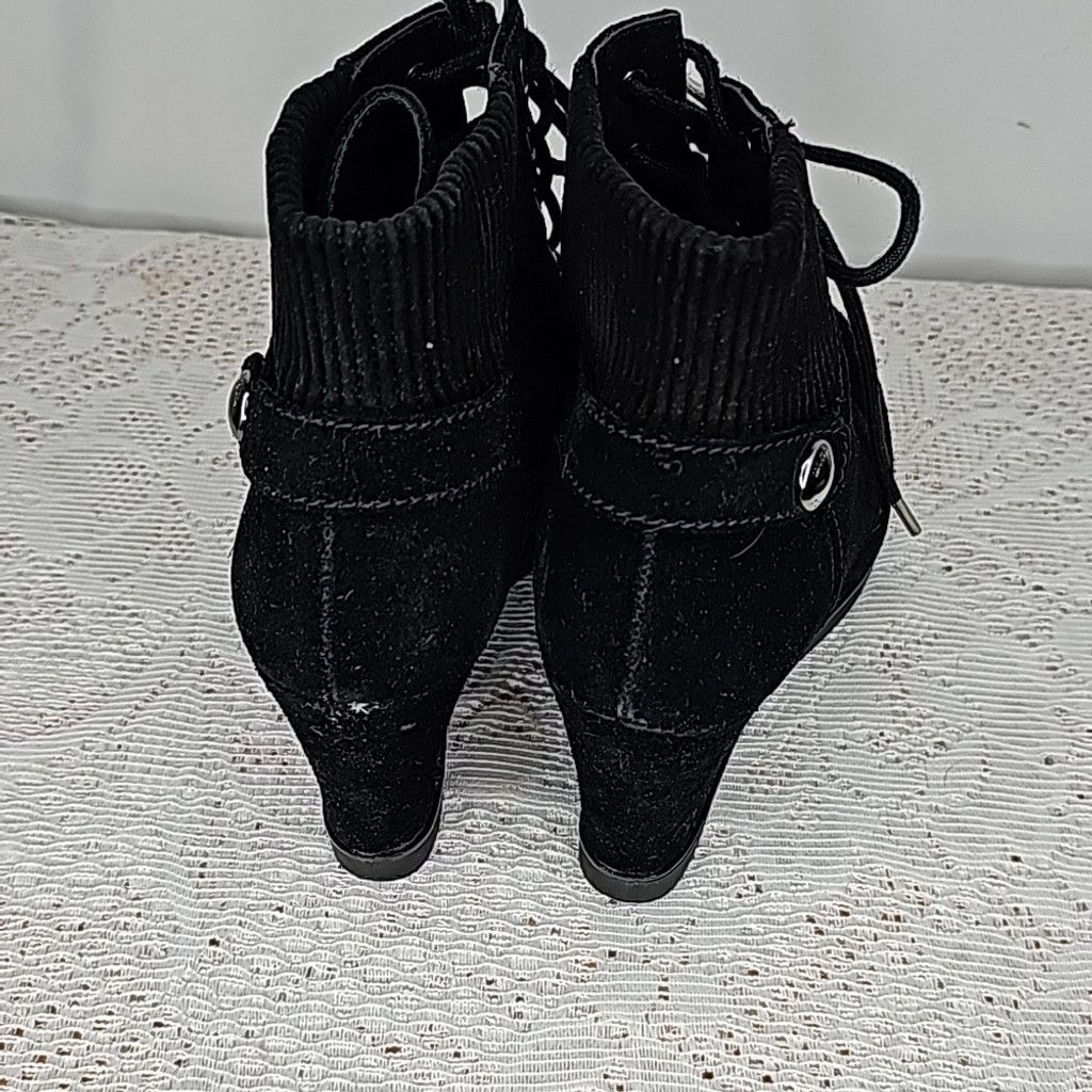 Michael Kors Michael Michael Kors Carrigan leather wedge ankle boots sz 7 Size US 7 / IT 37 - 6 Thumbnail