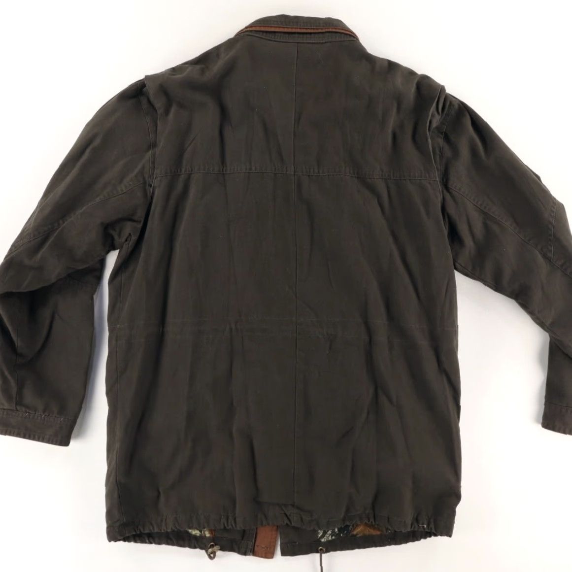 Vintage Browning Fleece Lined Chore Barn Coat Jacket Dark Green Men's L Shirt Size US L / EU 52-54 / 3 - 4 Thumbnail