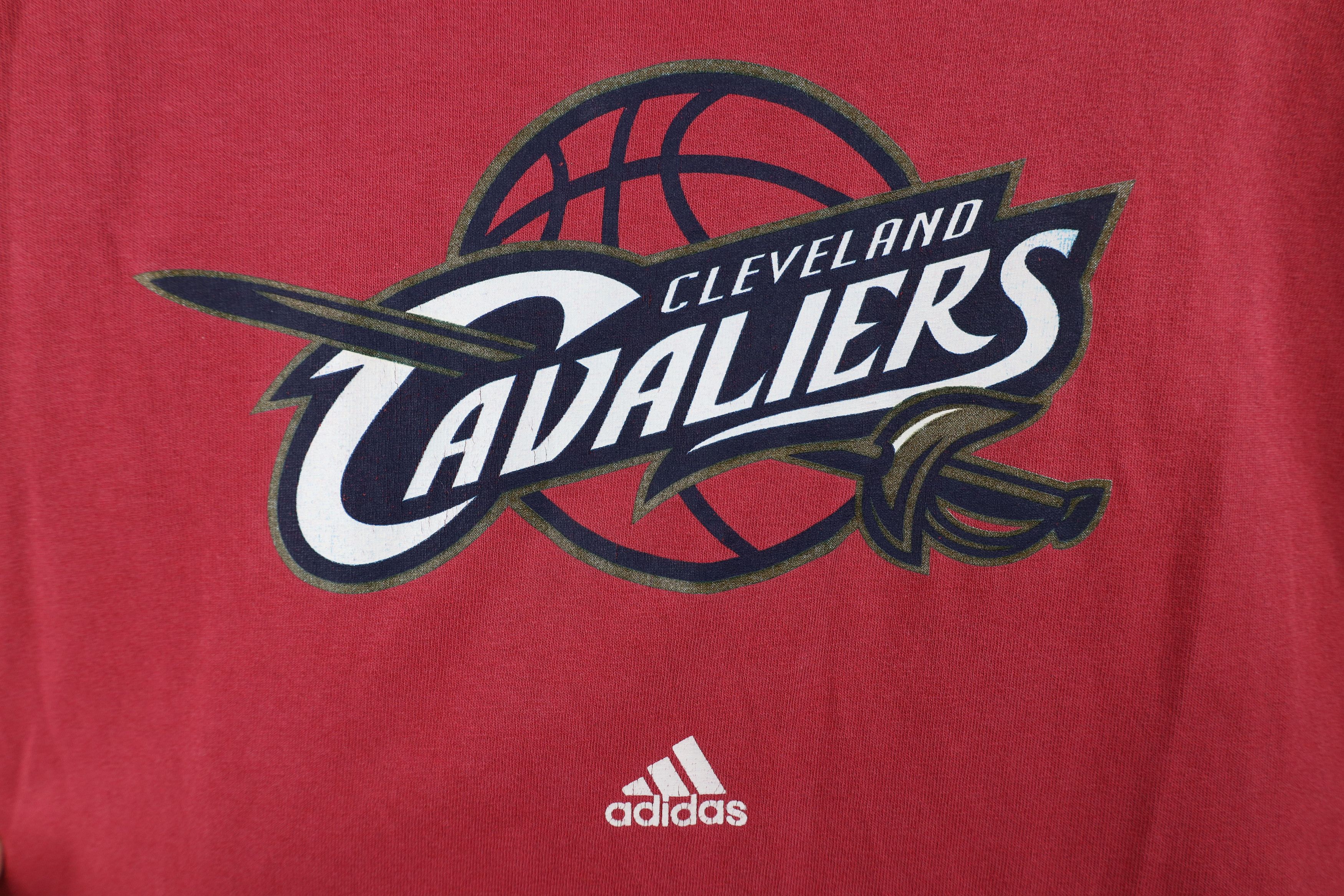 Adidas × Vintage Vintage Adidas Cavaliers Basketball Long Sleeve T-Shirt Size US XXL / EU 58 / 5 - 4 Thumbnail