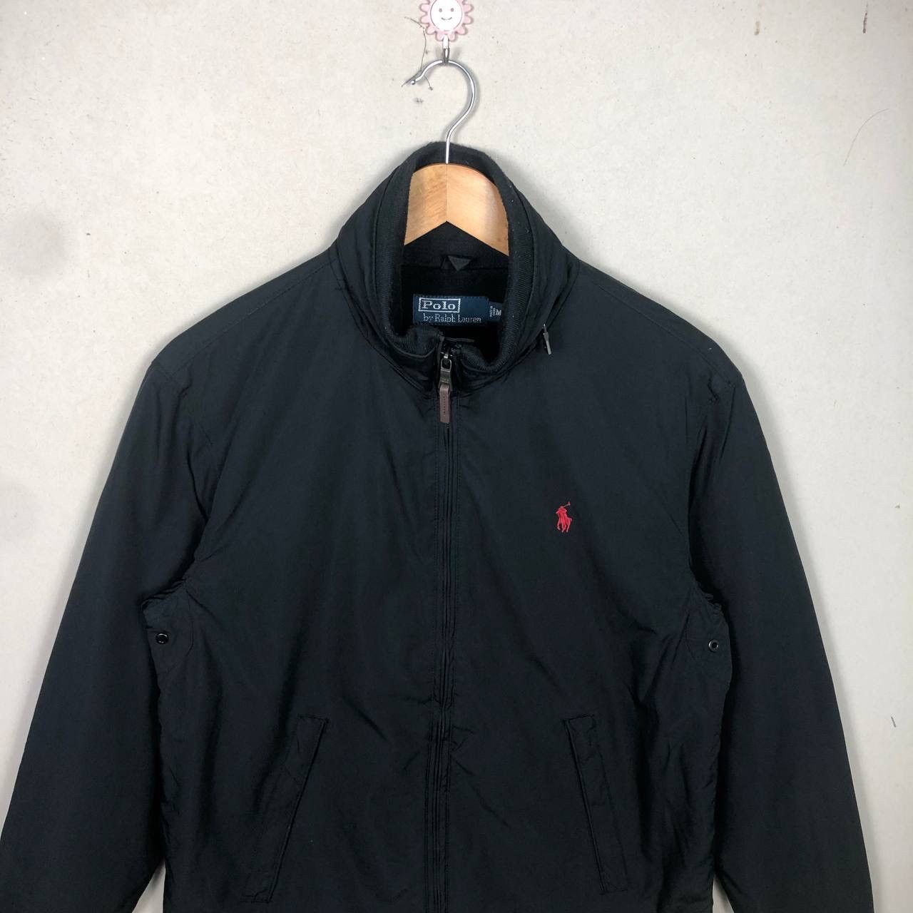 Polo Ralph Lauren Polo Ralph Lauren Small Pony Black Jacket Full Zipper Size US M / EU 48-50 / 2 - 4 Thumbnail