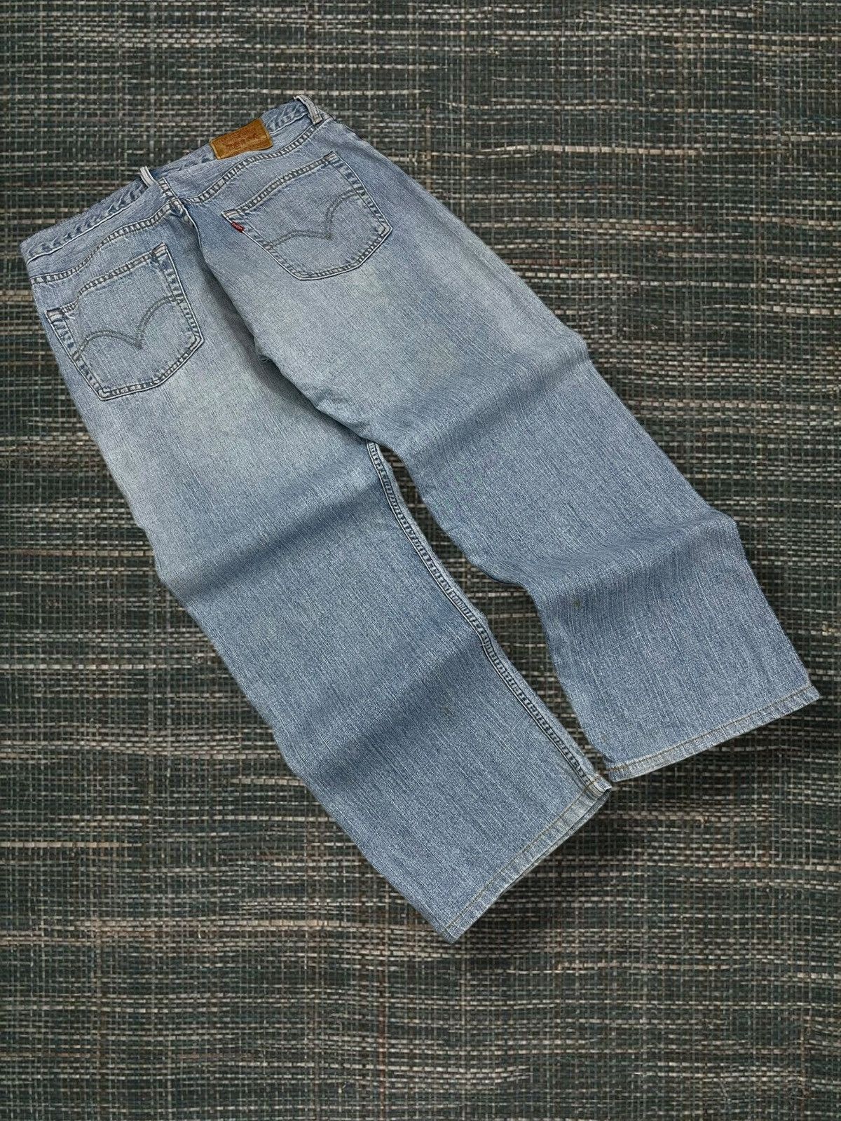 Levi's Vintage Clothing Vintage Original Designer Levis 503 Distressed Stain Denim Size US 32 / EU 48 - 12 Thumbnail