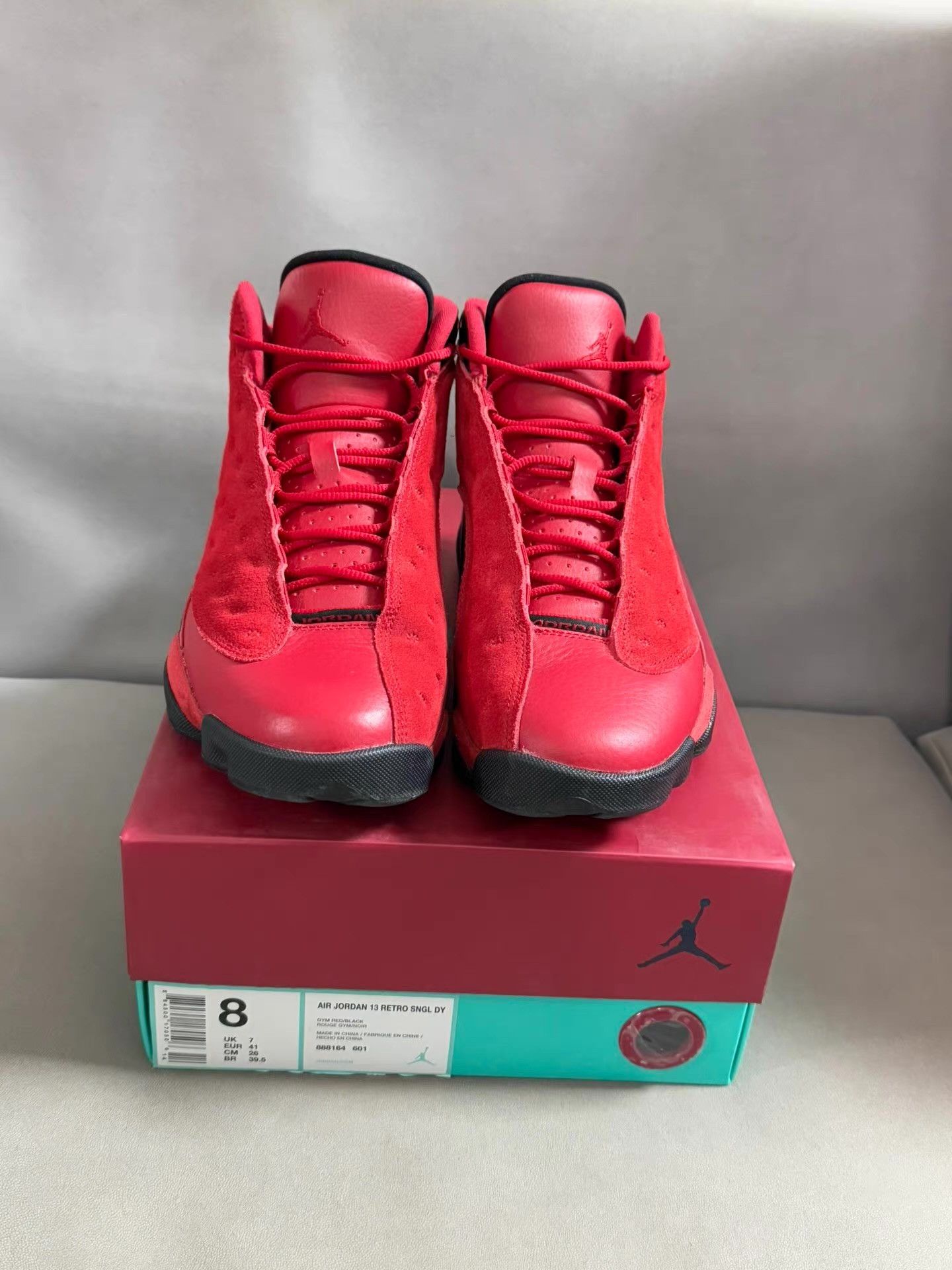 Nike Air Jordan 13 Singles Day, scratch-off material Ｑ20 Size US 8 / EU 41 - 1 Thumbnail