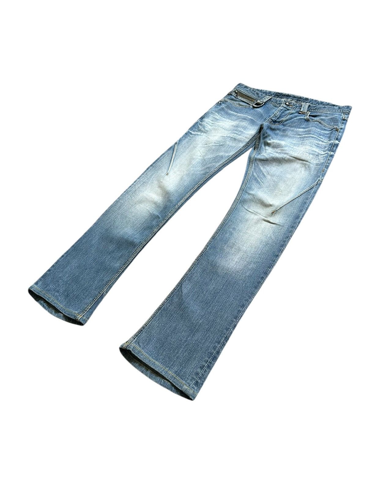 If Six Was Nine × Nicole Club × Tornado Mart 00's '' REILABO '' by Nicole NCFM Detroit denim jeans Size US 31 - 3 Thumbnail