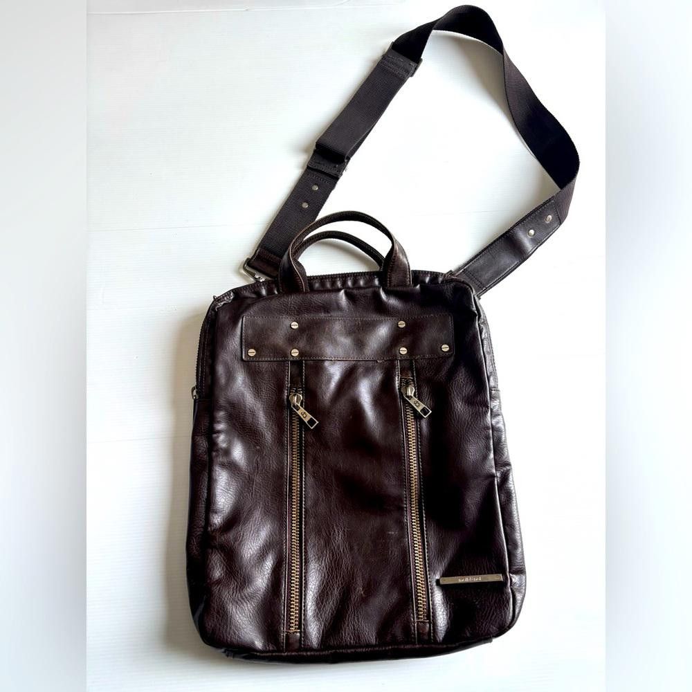 Designer Samsara Matt & Nat Brown Vegan Leather Shoulder Bag Size ONE SIZE - 1 Thumbnail