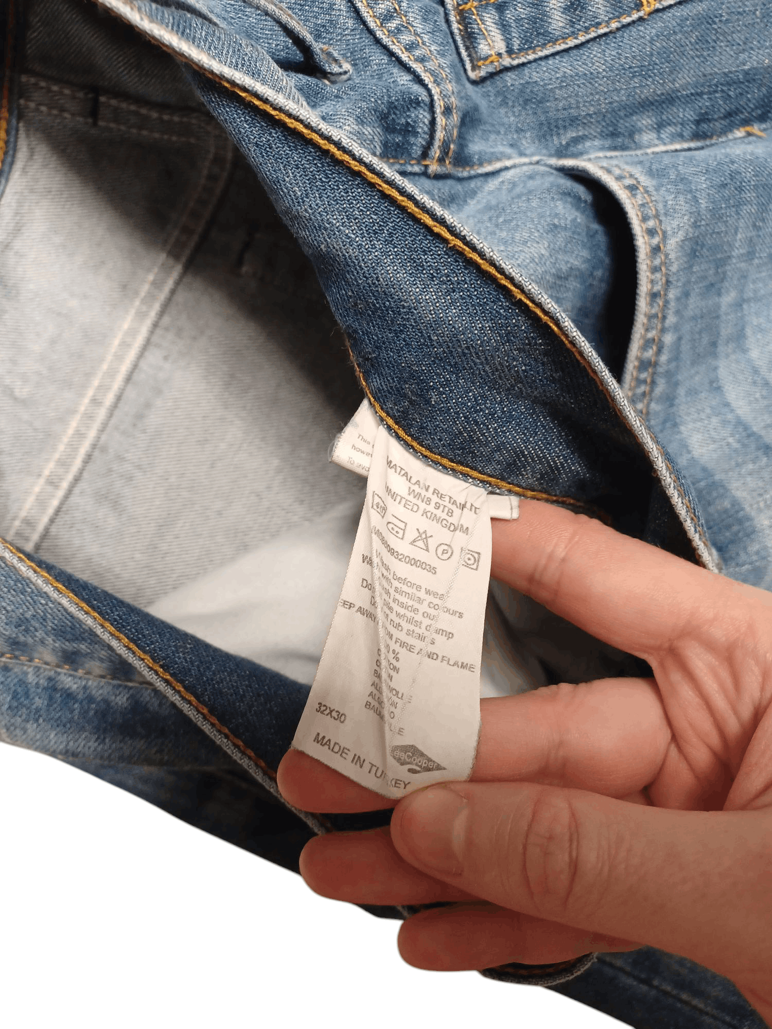 Other LEE COOPER VINTAGE 90S HEAVY COTTON FIRE JEANS DENIM Size US 32 / EU 48 - 6 Thumbnail
