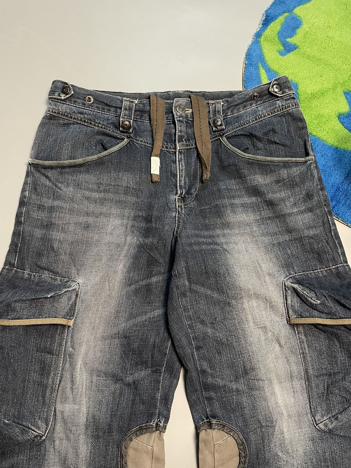 PPFM Ppfm Yellow Riot Bondage Cargo Denim Size US 32 / EU 48 - 7 Thumbnail